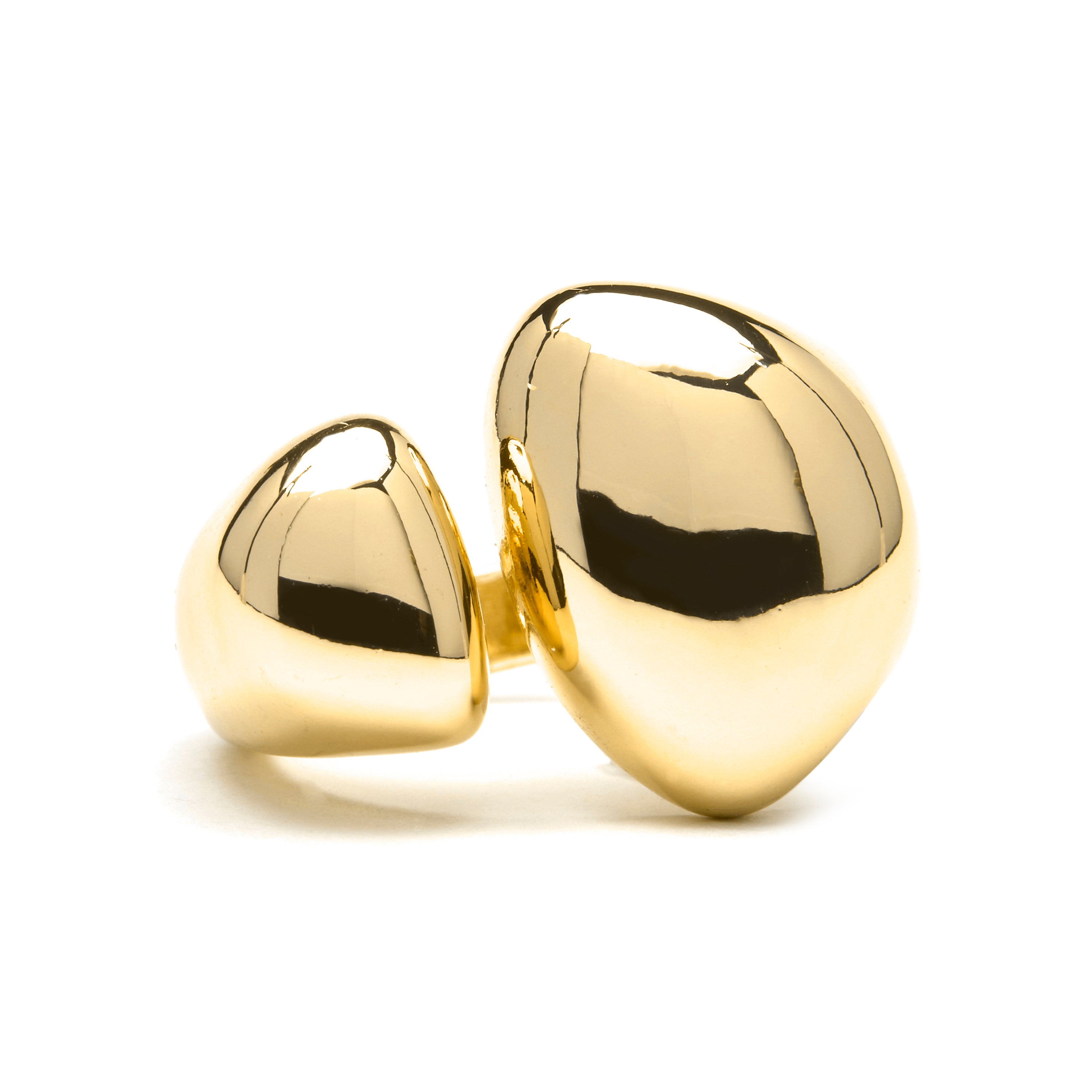 Anillo acabado en oro amarillo de 18k - Sulim