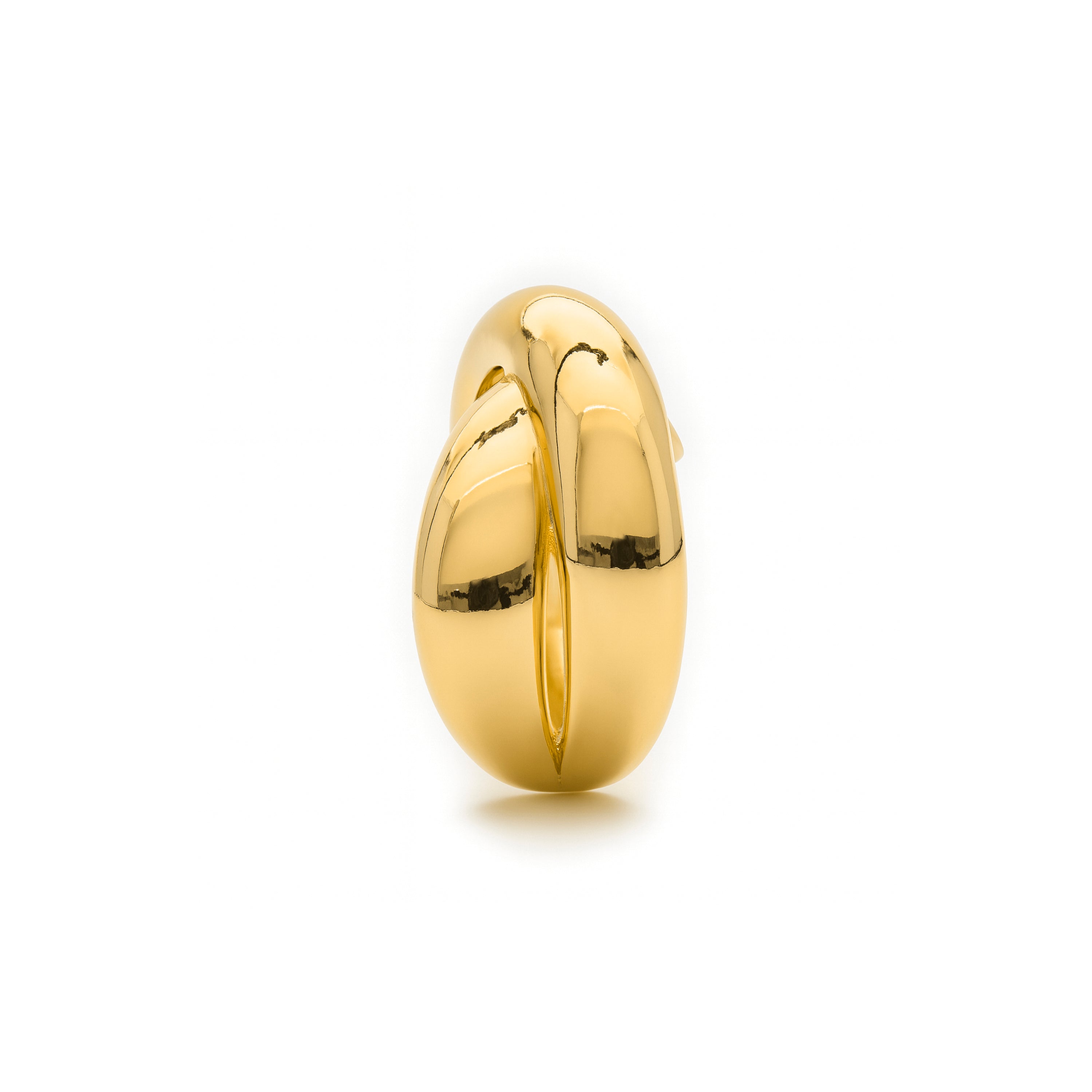 Anillo acabado en oro amarillo de 18k - Nacui