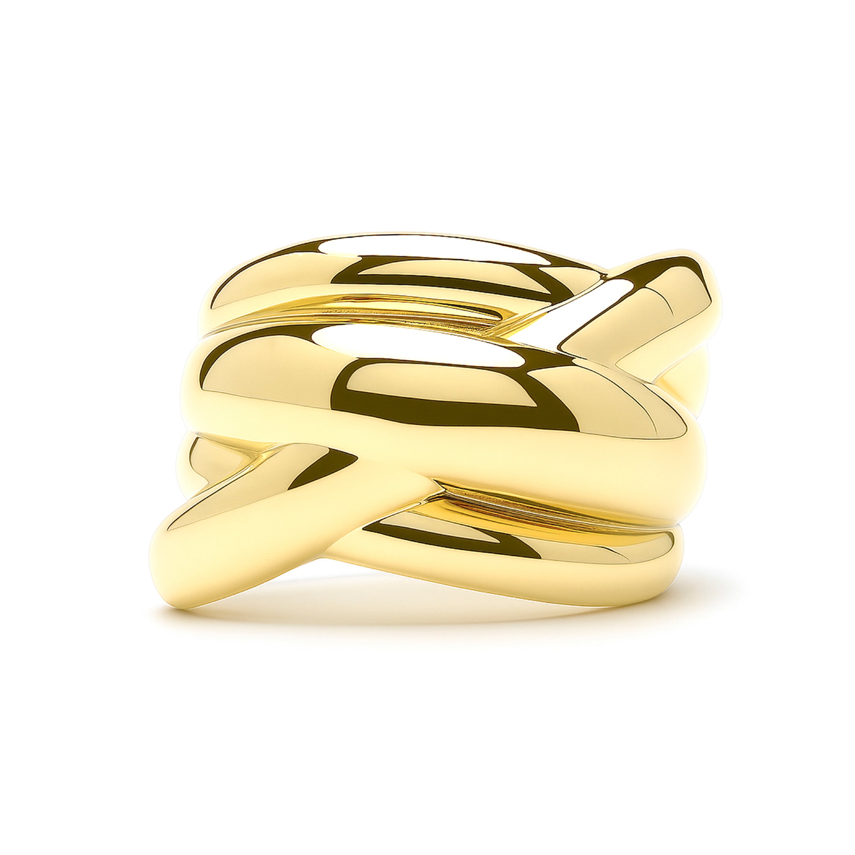18k Yellow Gold Finished Ring - Jadra