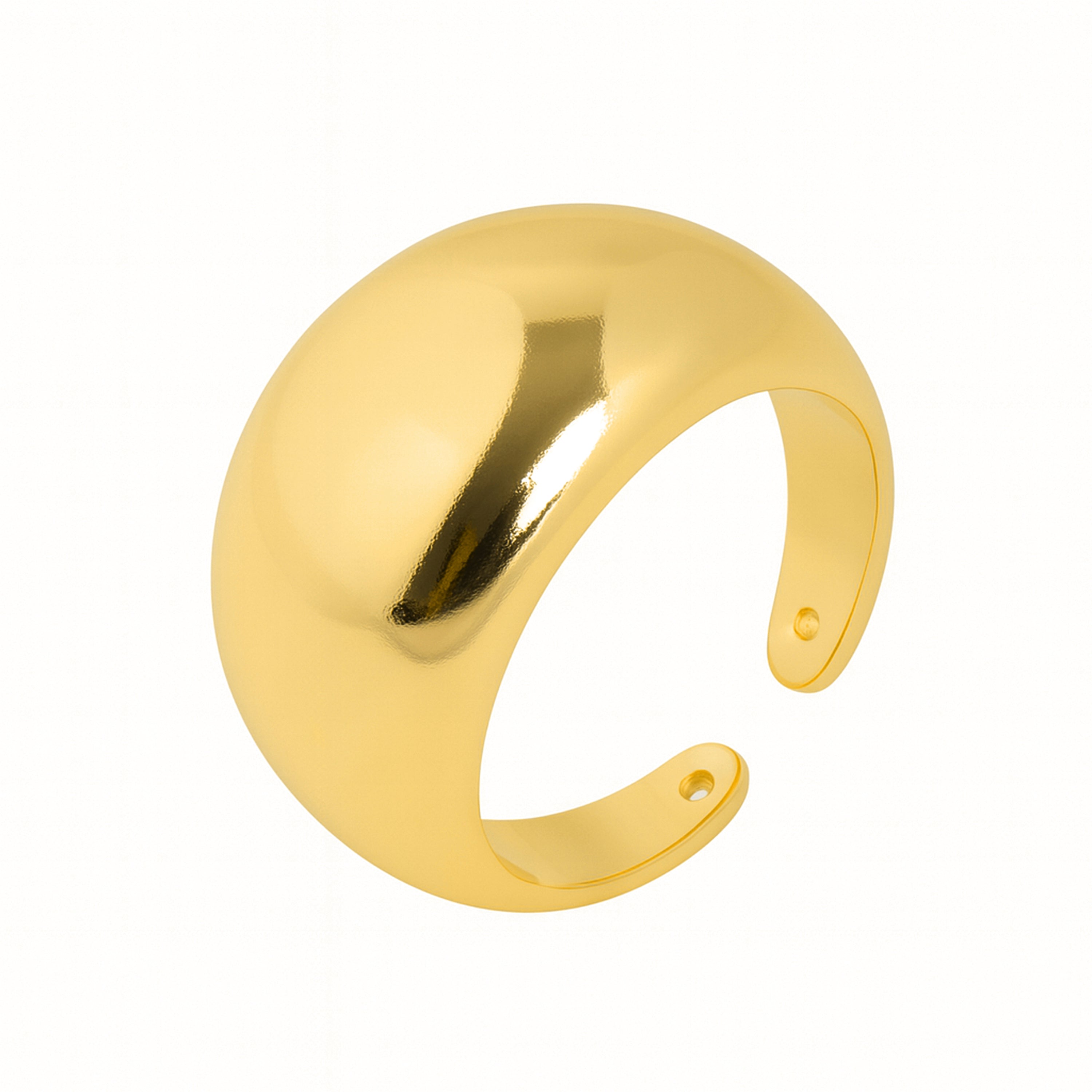 Anillo acabado en oro amarillo de 18k - Tanys