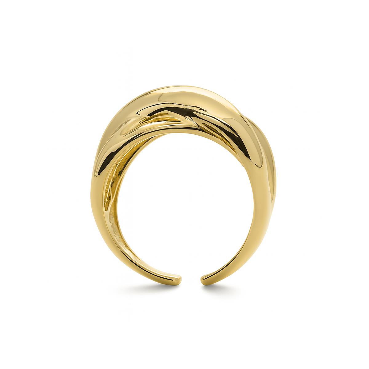 Anillo acabado en oro amarillo 18k - Xolit
