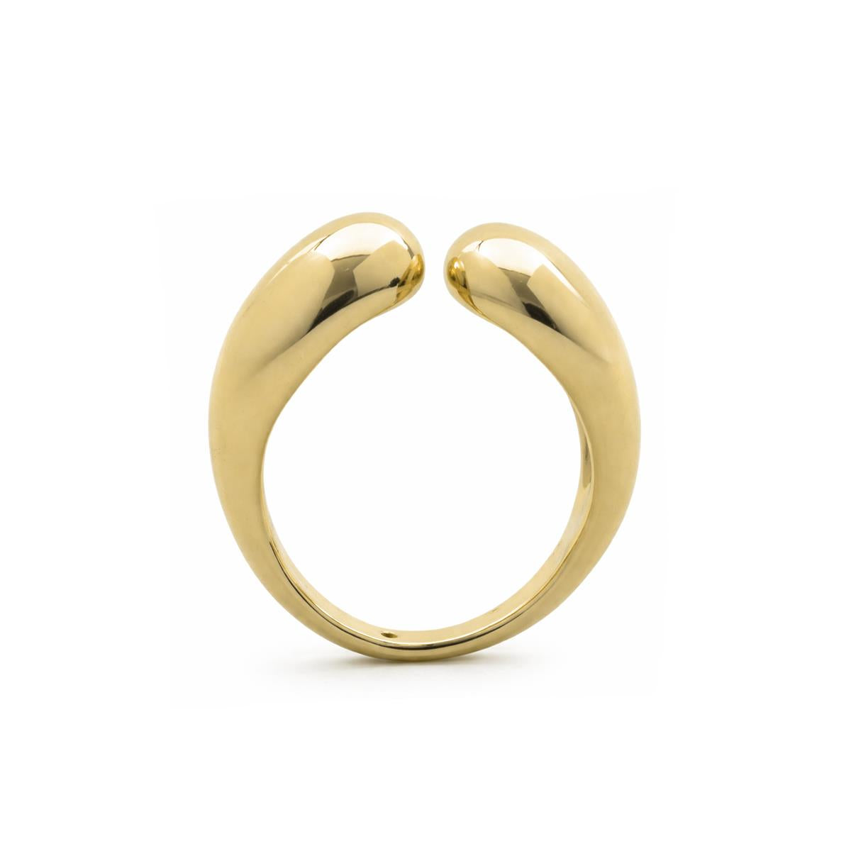 18k Yellow Gold Finished Ring - Bubty