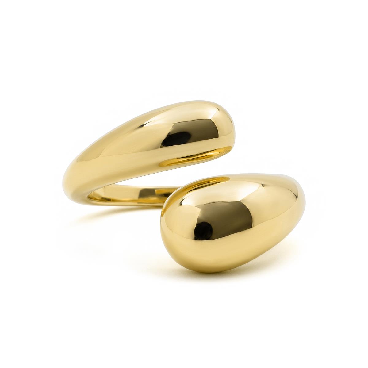 Anillo acabado en oro amarillo de 18k - Oth