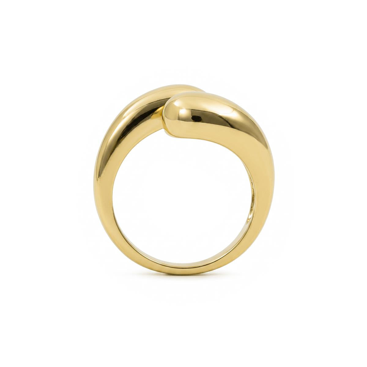 Anillo acabado en oro amarillo de 18k - Oth