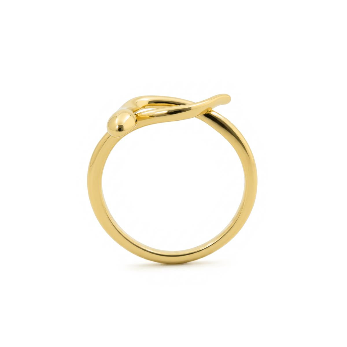 Ring mit 18k Gelbgold-Finish - Serphentia