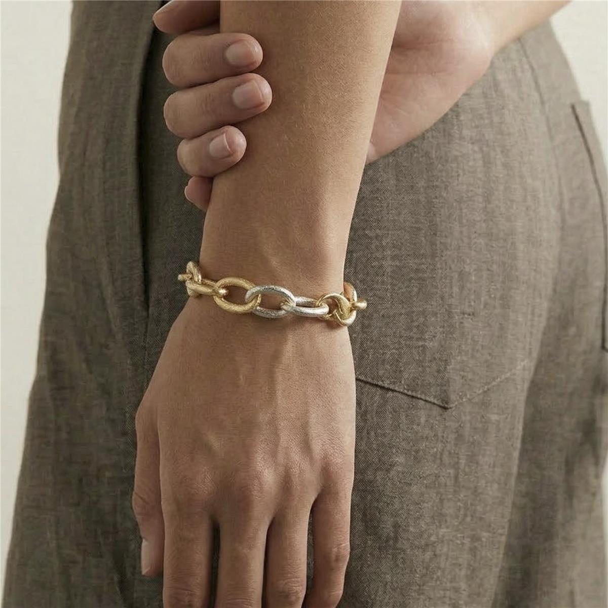 Armband mit 18k Gelbgold-Finish - Adelky