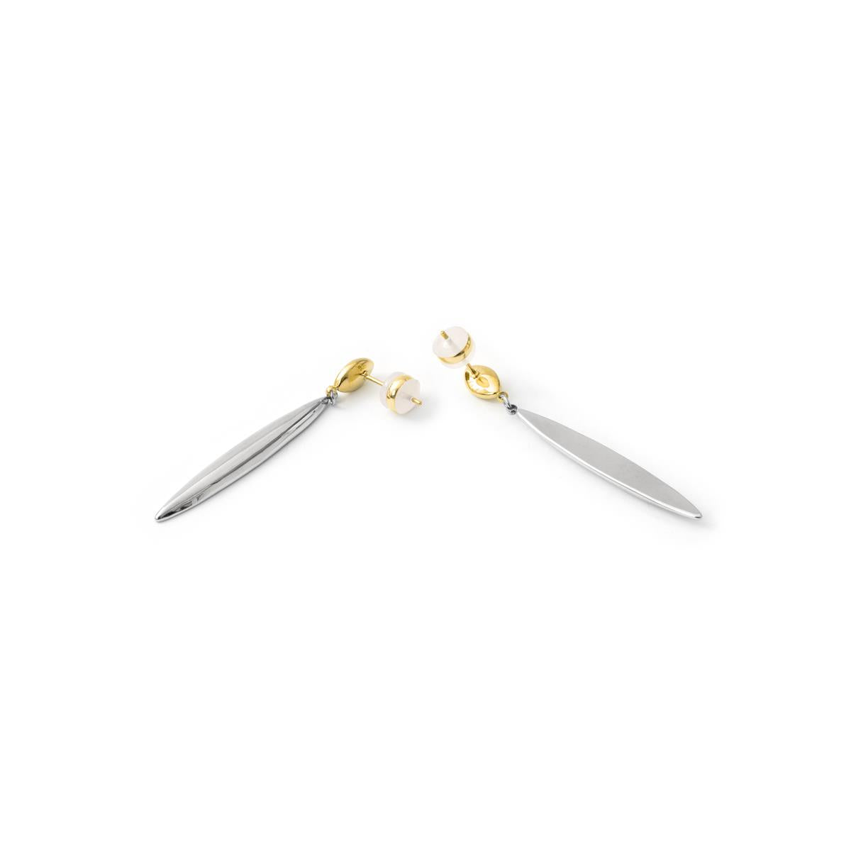 Boucles d'oreilles finition or jaune 18 carats - Grunder