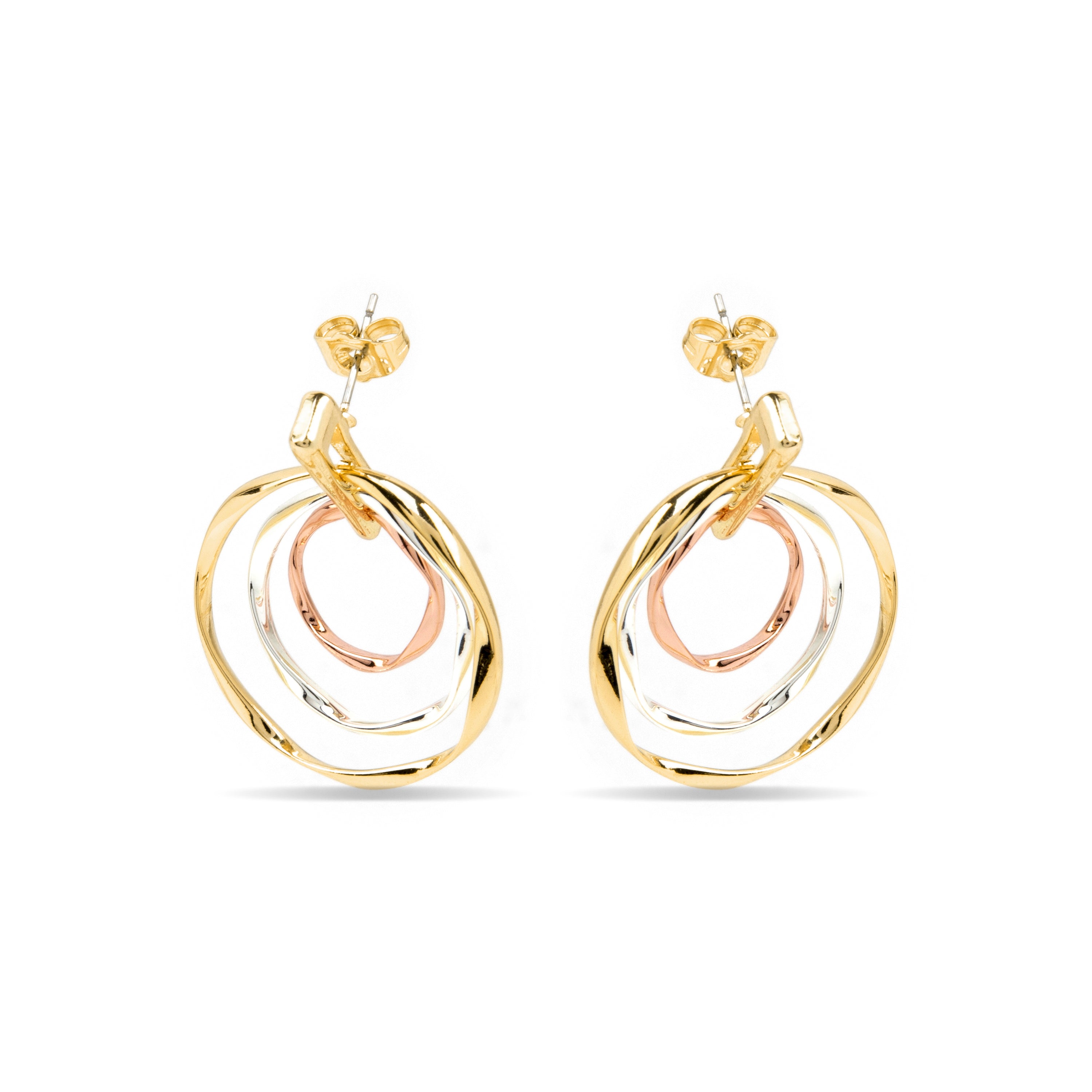 Orecchini finiti in oro giallo 18K - Ushdao