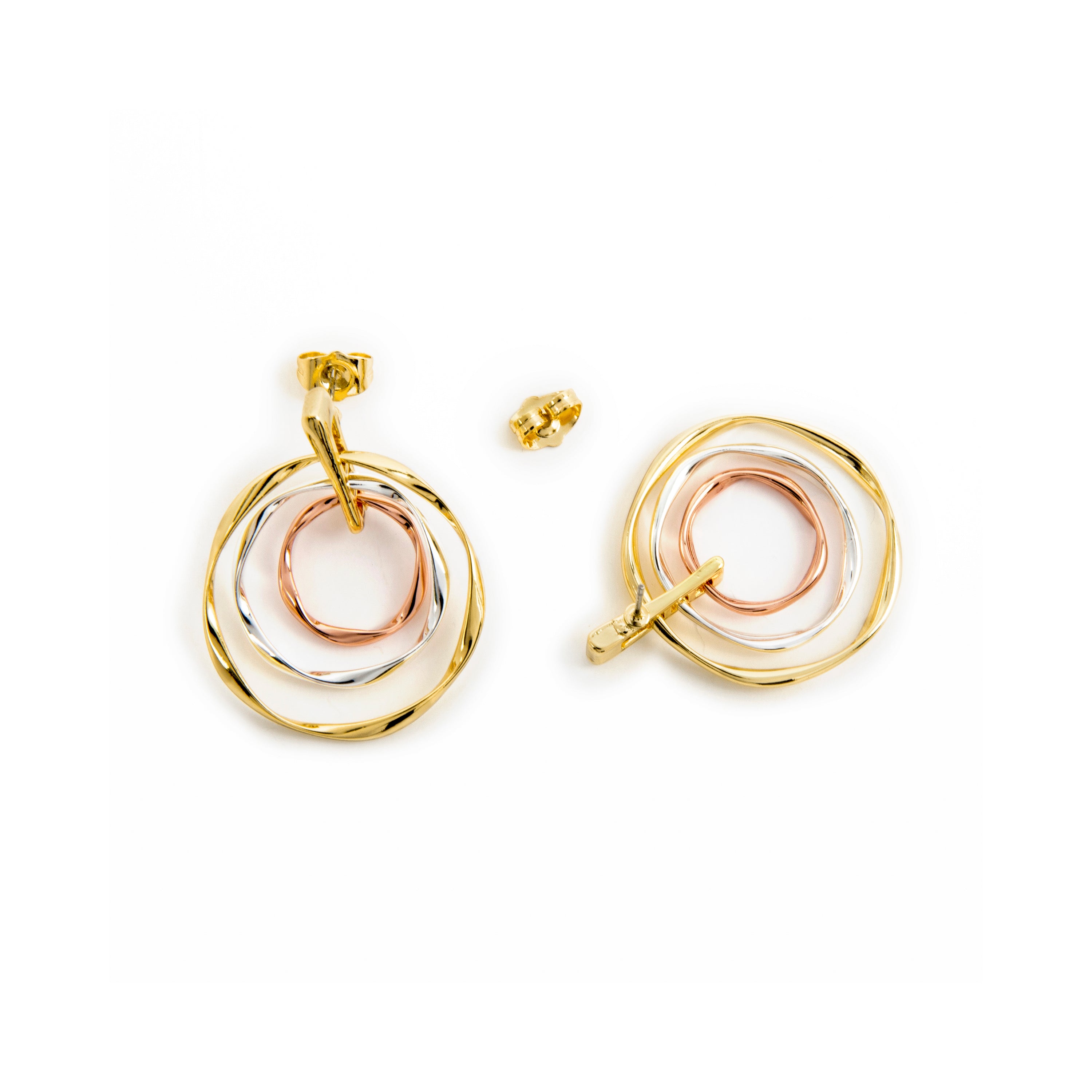 Orecchini finiti in oro giallo 18K - Ushdao