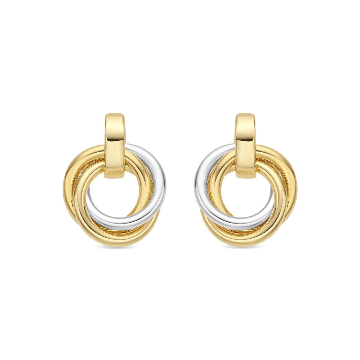 Boucles d'oreilles finition or jaune 18 carats - Uhuil