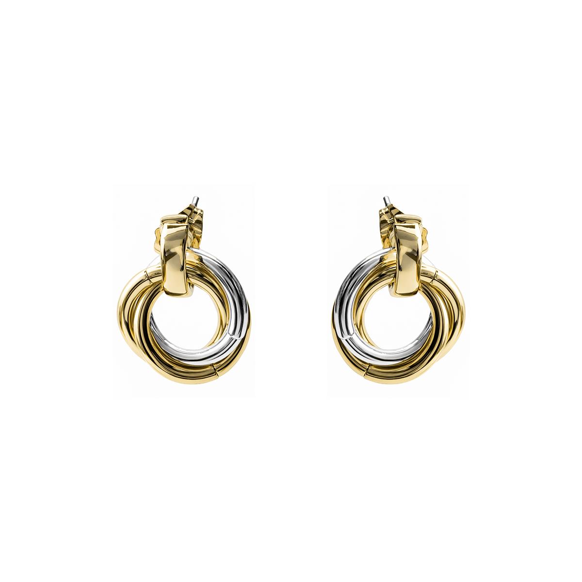 Boucles d'oreilles finition or jaune 18 carats - Uhuil