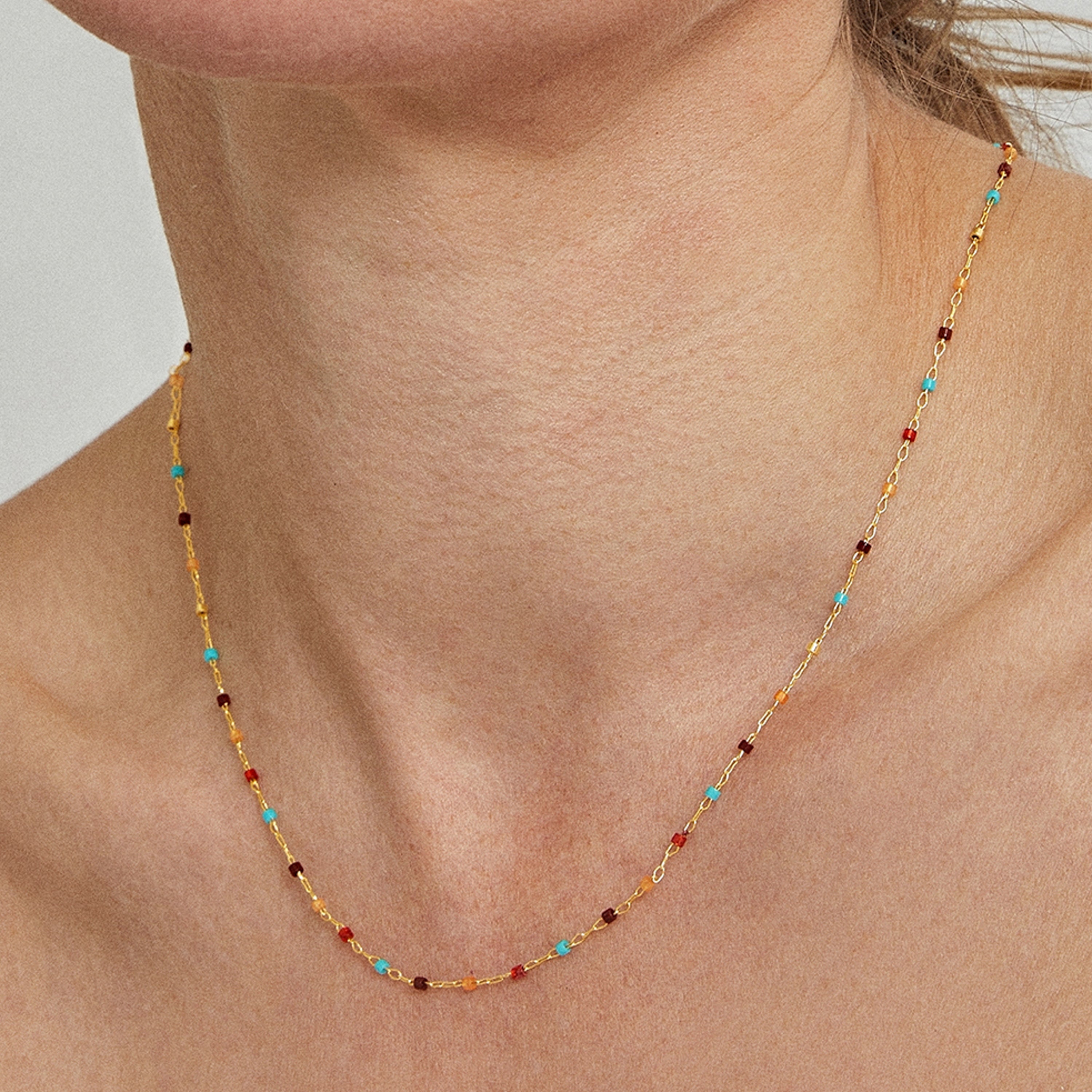 Ohrringe mit 18K Gelbgold-Finish - Bocar