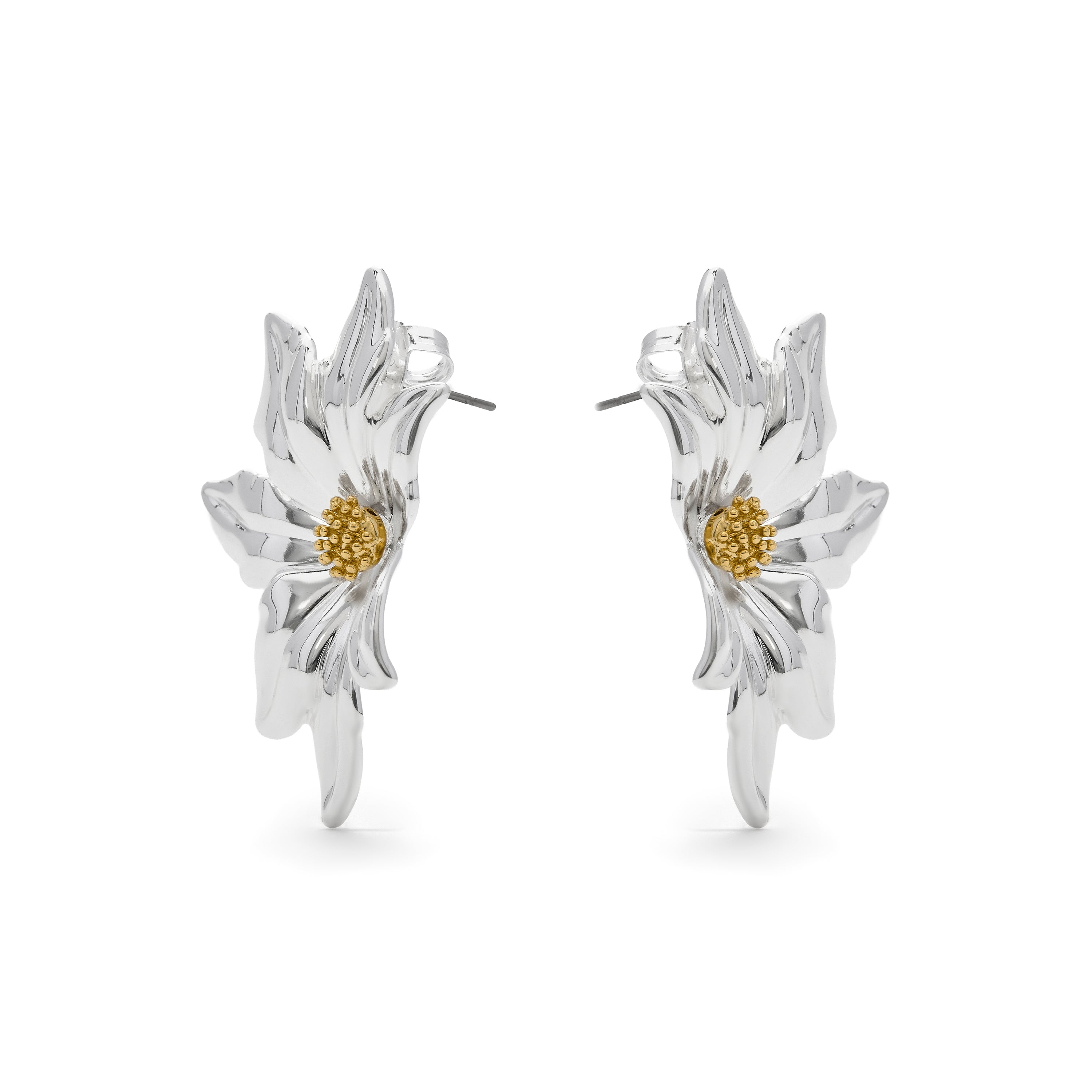Boucles d'oreilles finition or jaune 18k - Nescha