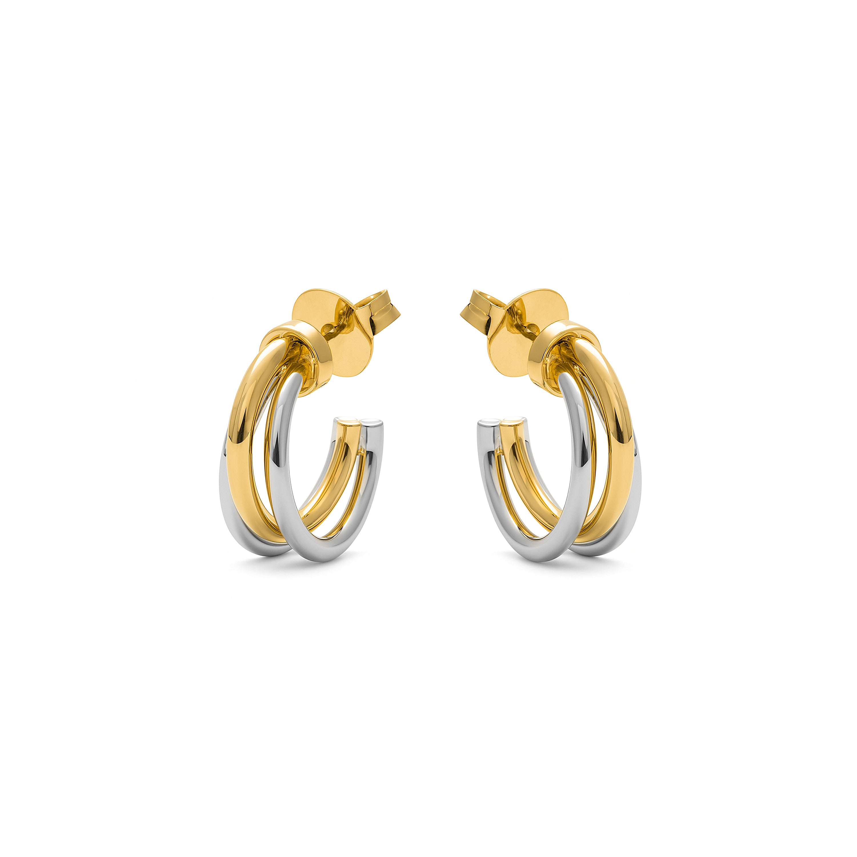 Ohrringe mit 18k Gelbgold-Finish - Coeza