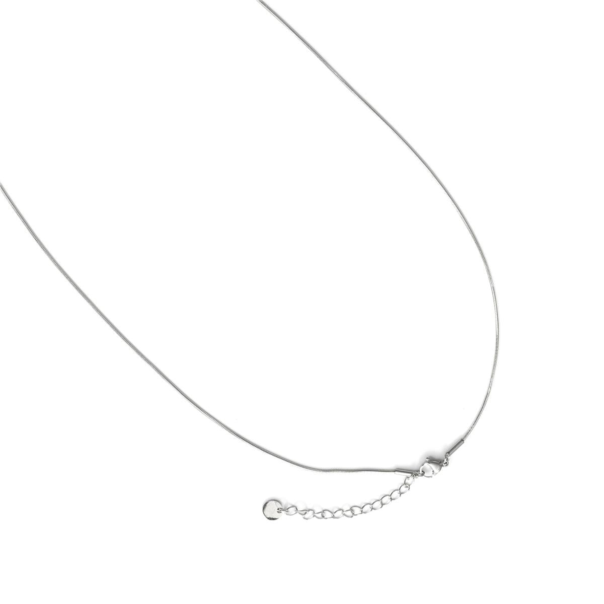 Collier finition or jaune 18 carats et rhodium - Merilah