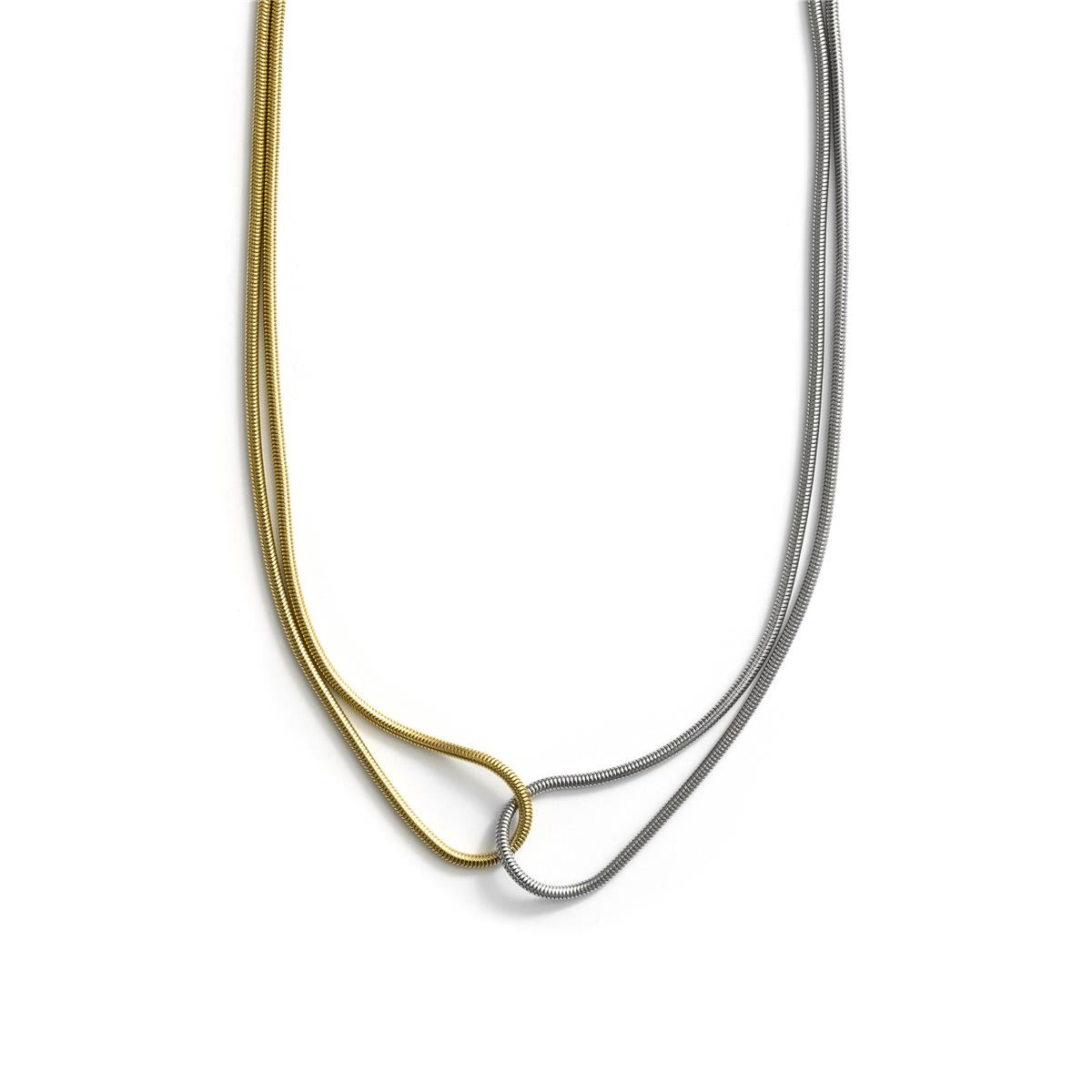 Halskette mit 18k Gelbgold-Finish - Shadu