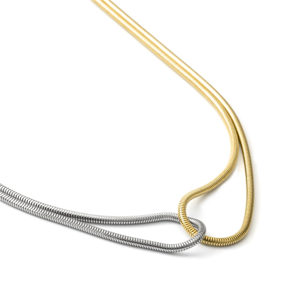 Collar acabado en oro amarillo de 18k - Shadu