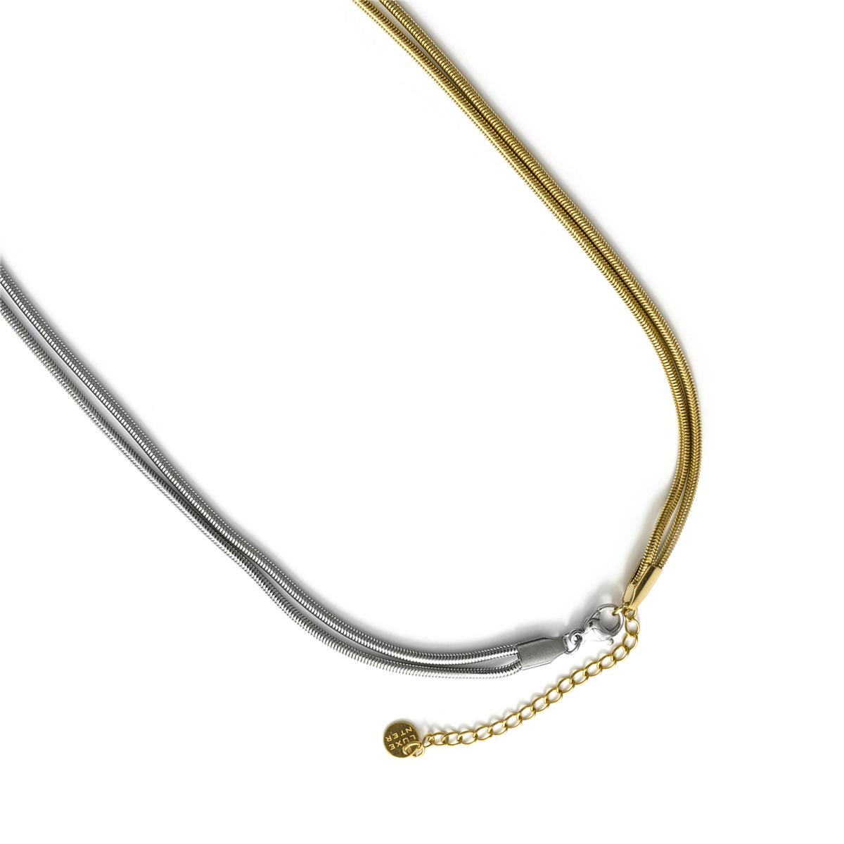 Collar acabado en oro amarillo de 18k - Shadu