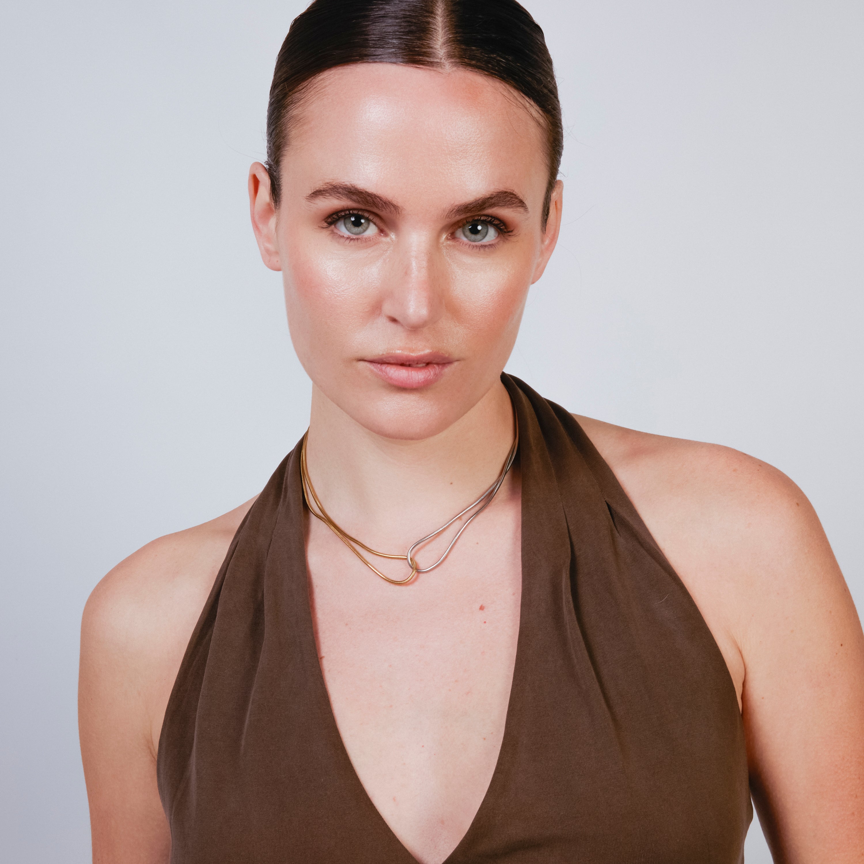 Collier finition or jaune 18 carats - Shadu