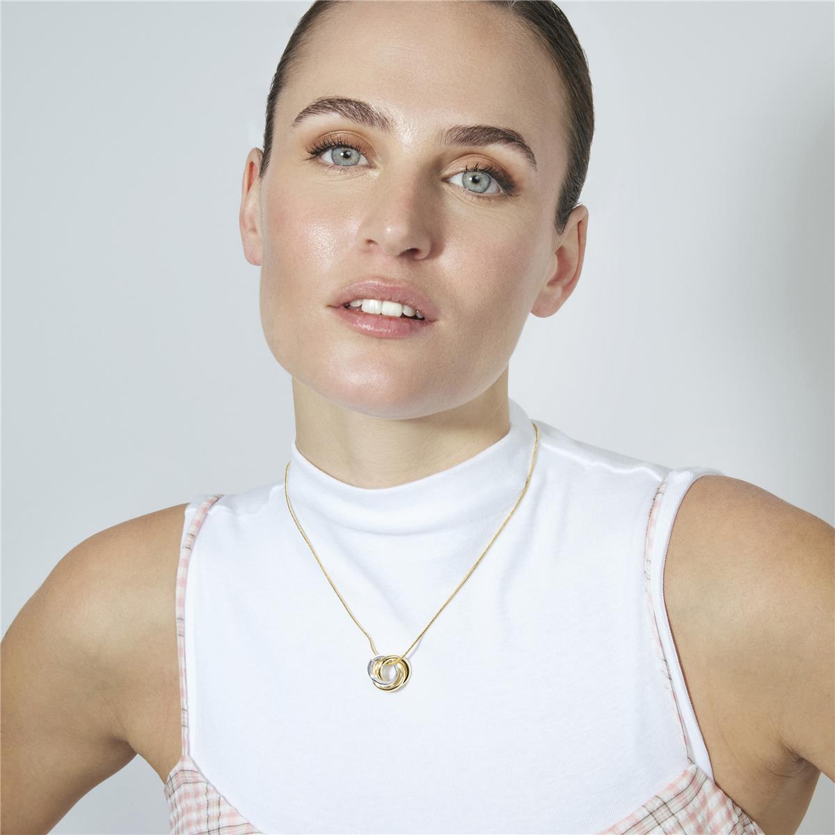 Collar acabado en oro amarillo de 18k - Uhuil