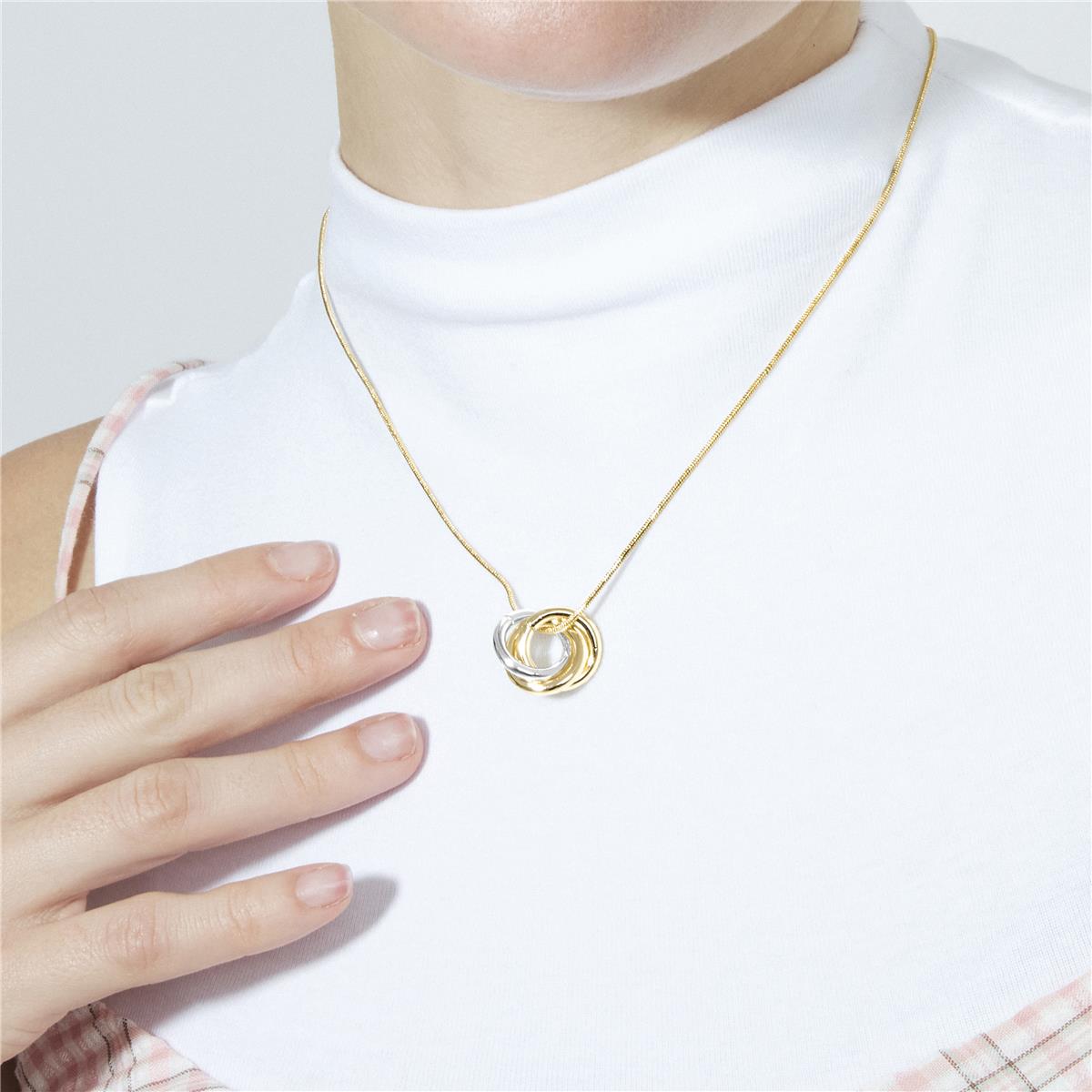 Collar acabado en oro amarillo de 18k - Uhuil