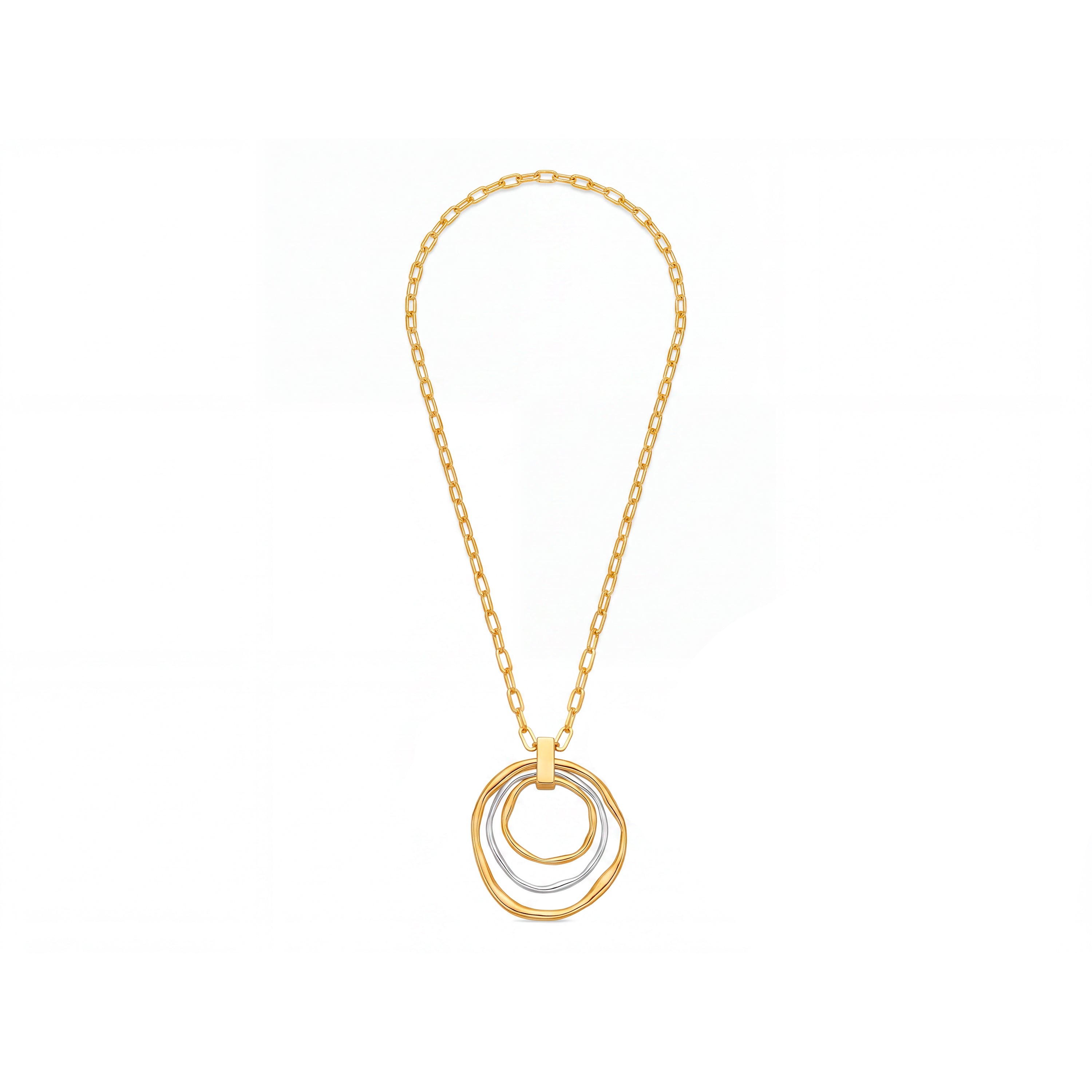 Collana finita in oro giallo 18k - Utna