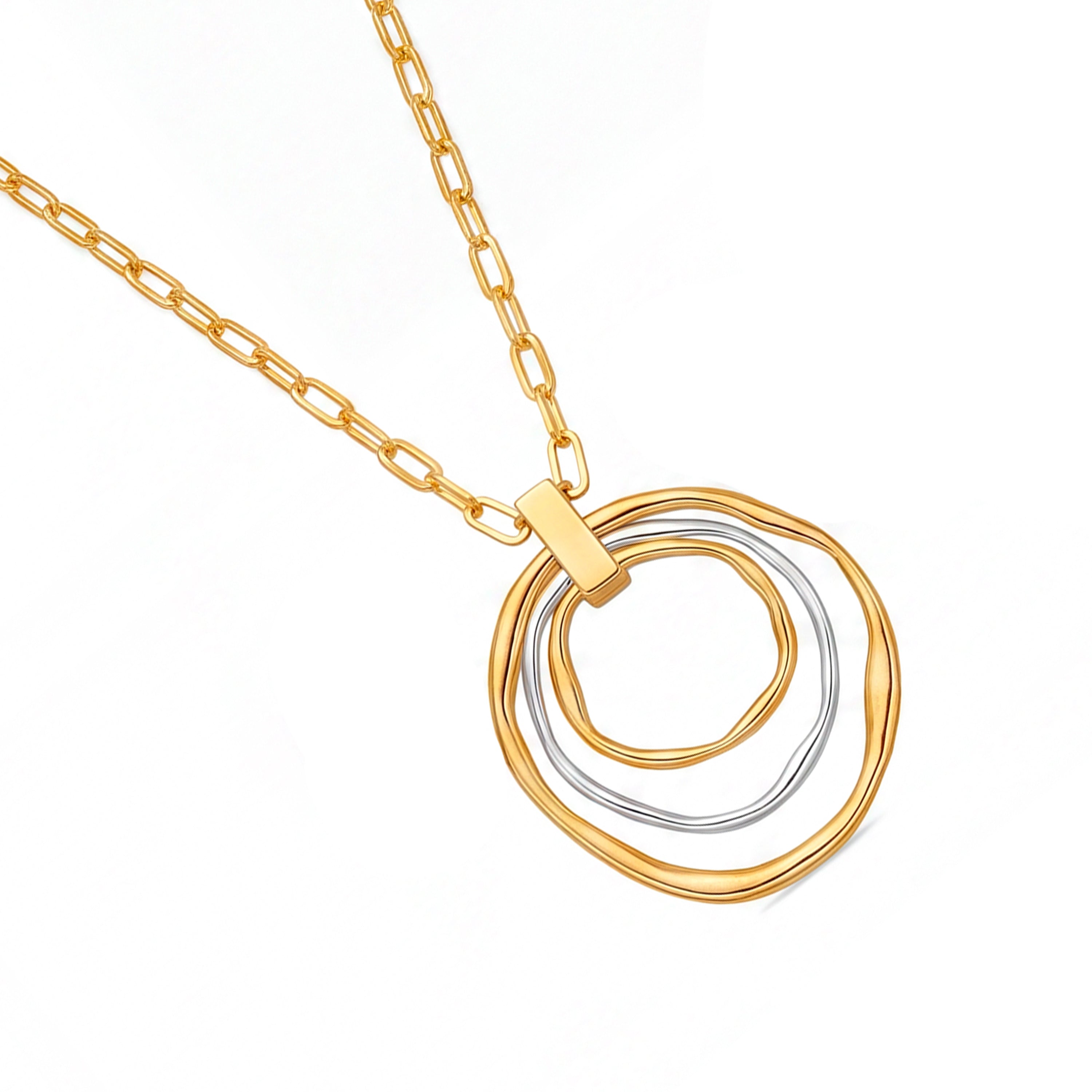 Collana finita in oro giallo 18k - Utna