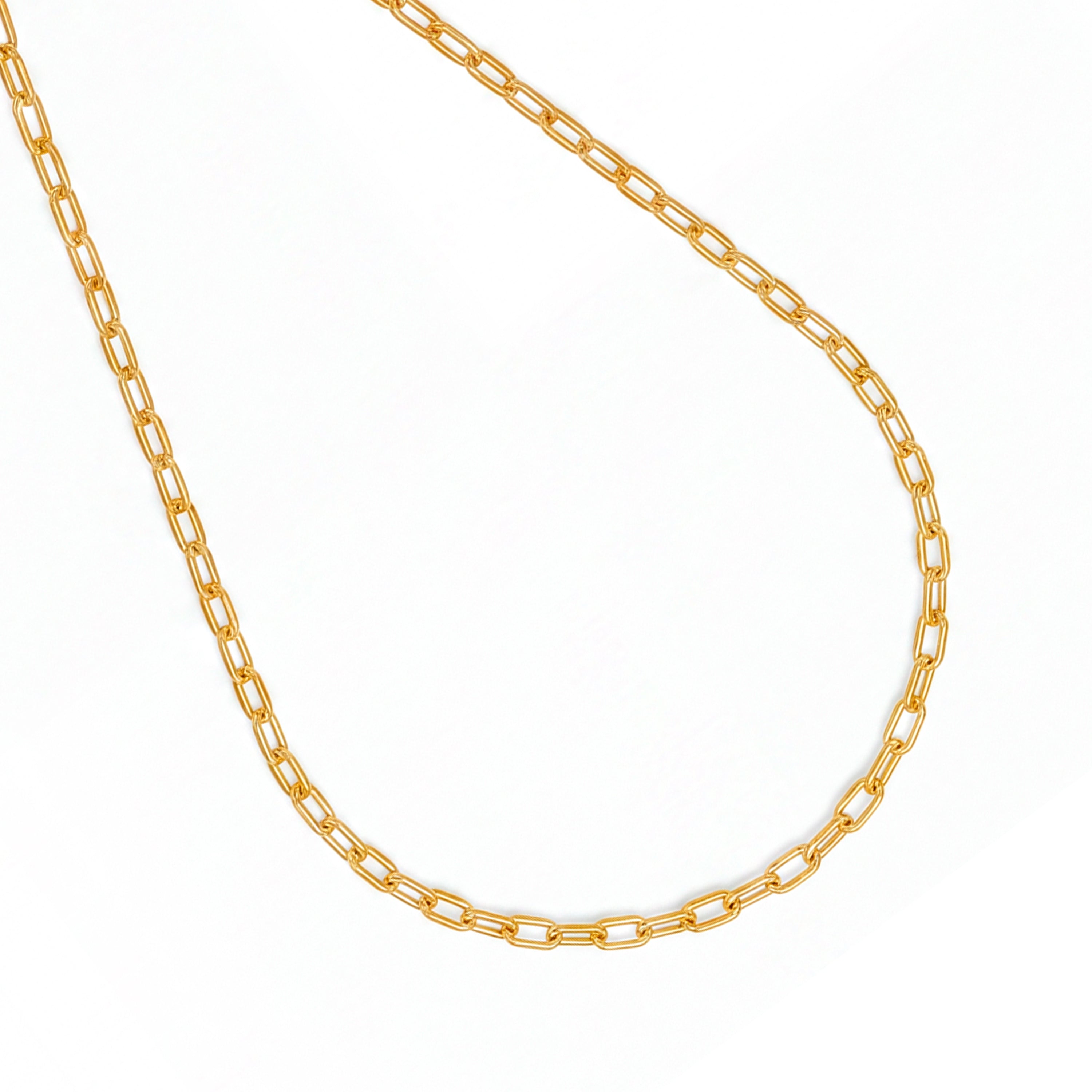 Collana finita in oro giallo 18k - Utna