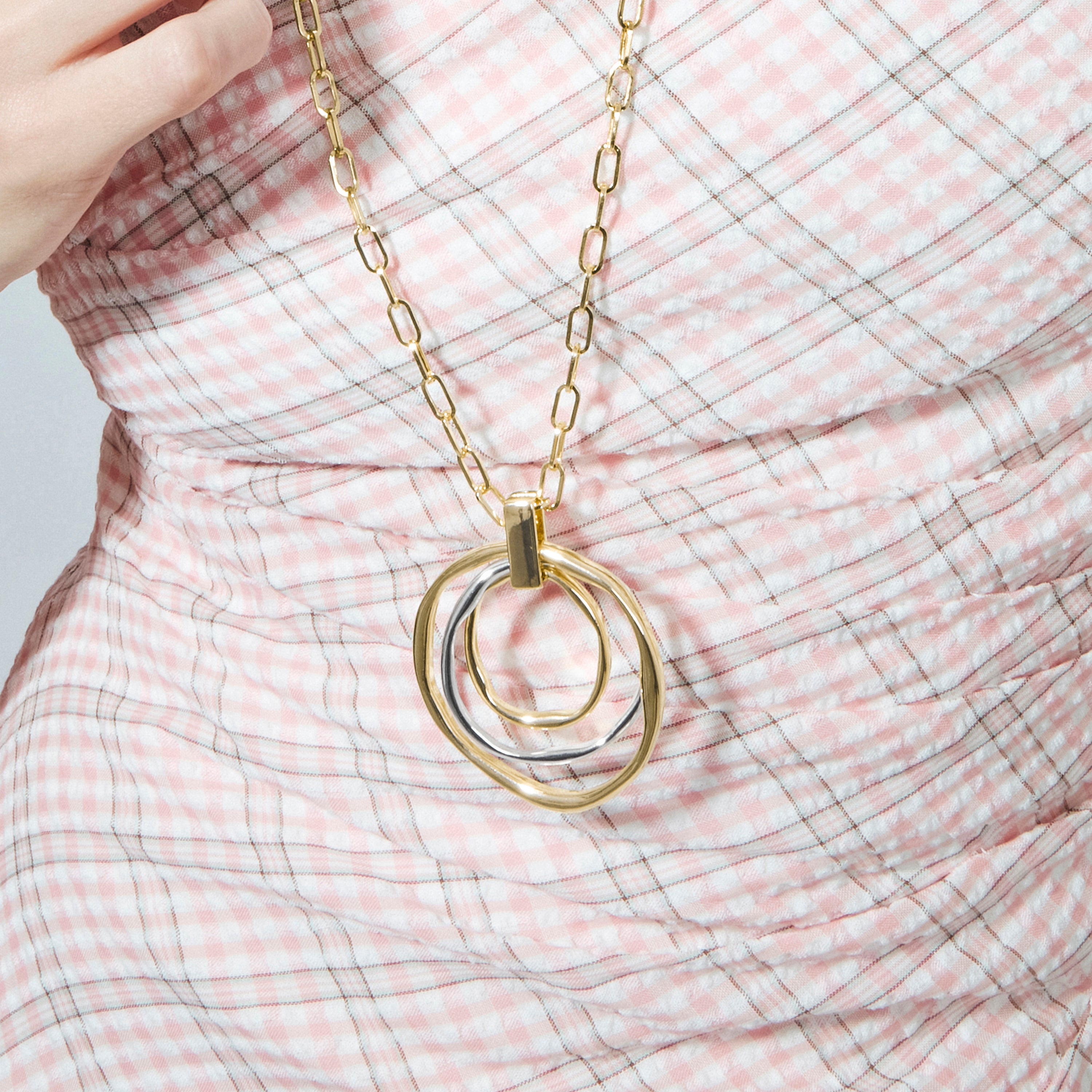 Collana finita in oro giallo 18k - Utna