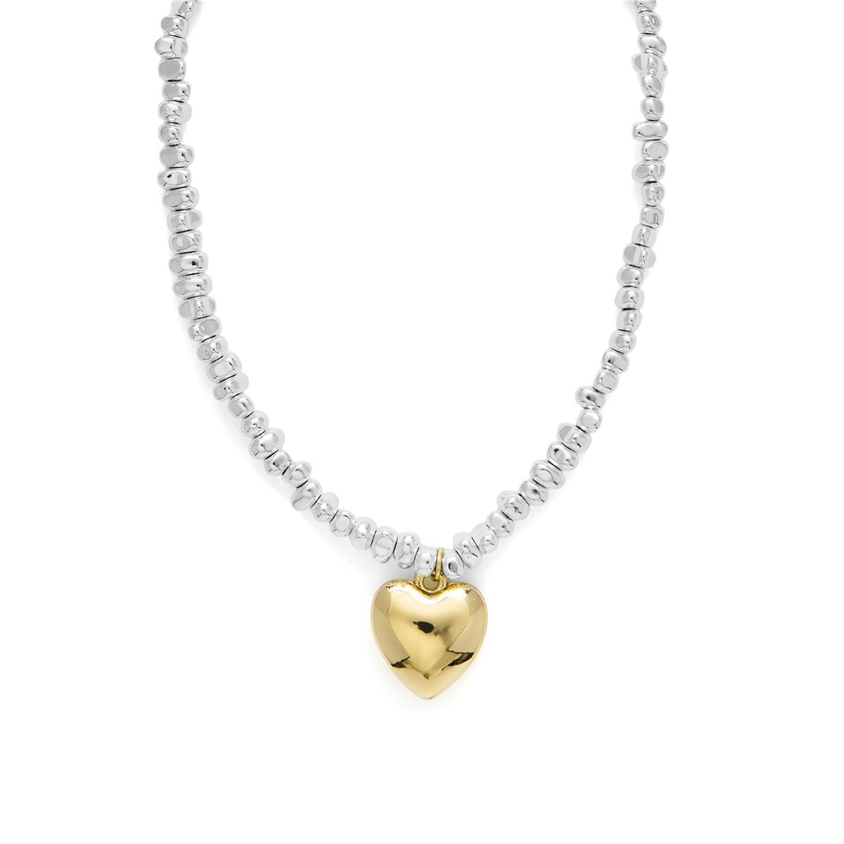 Collar acabado en oro amarillo 18k - Norku