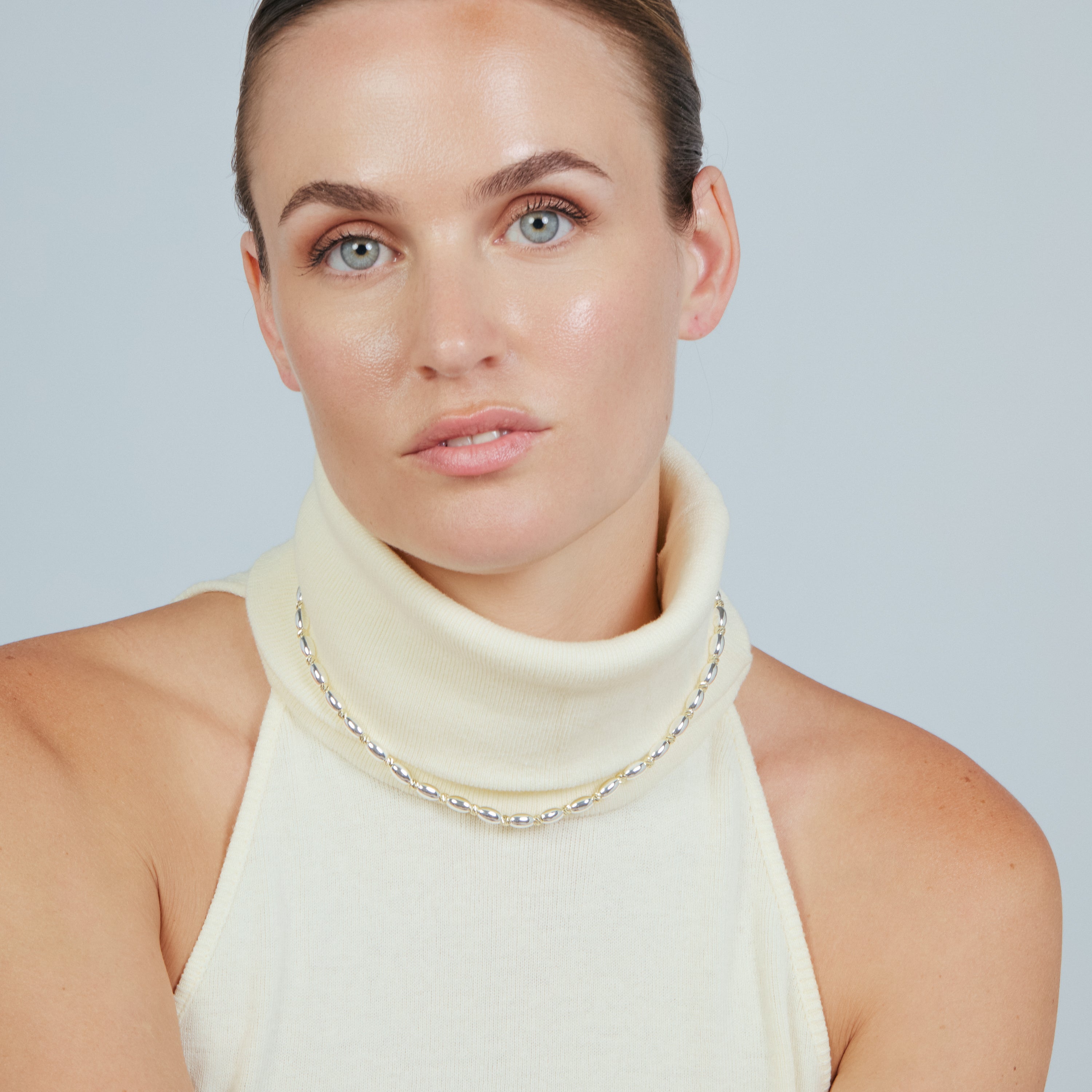 Collar acabado en rodio - Cuwa