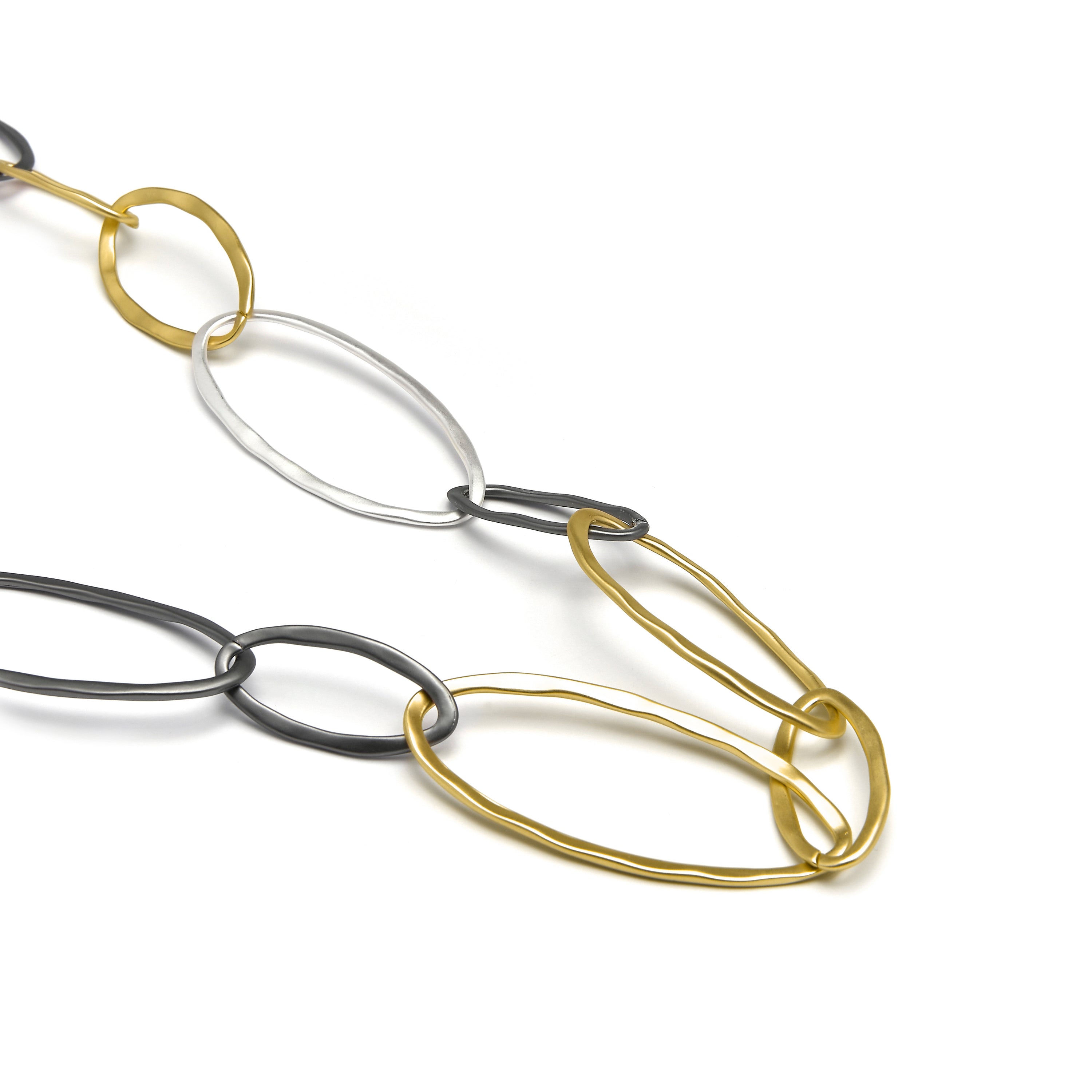 Collana finitura oro giallo 18k - Lingi