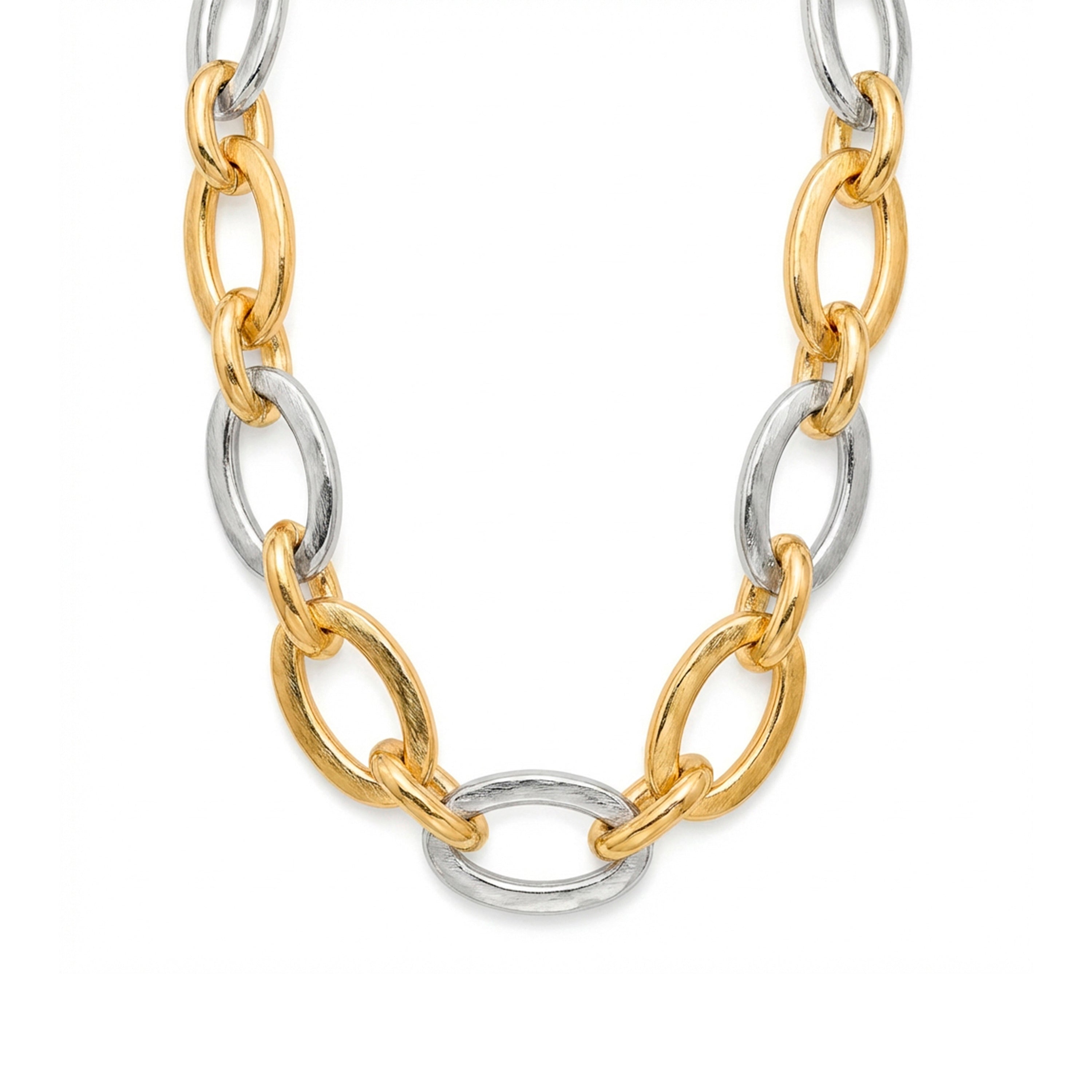 18k Yellow Gold Finished Necklace - Adelky