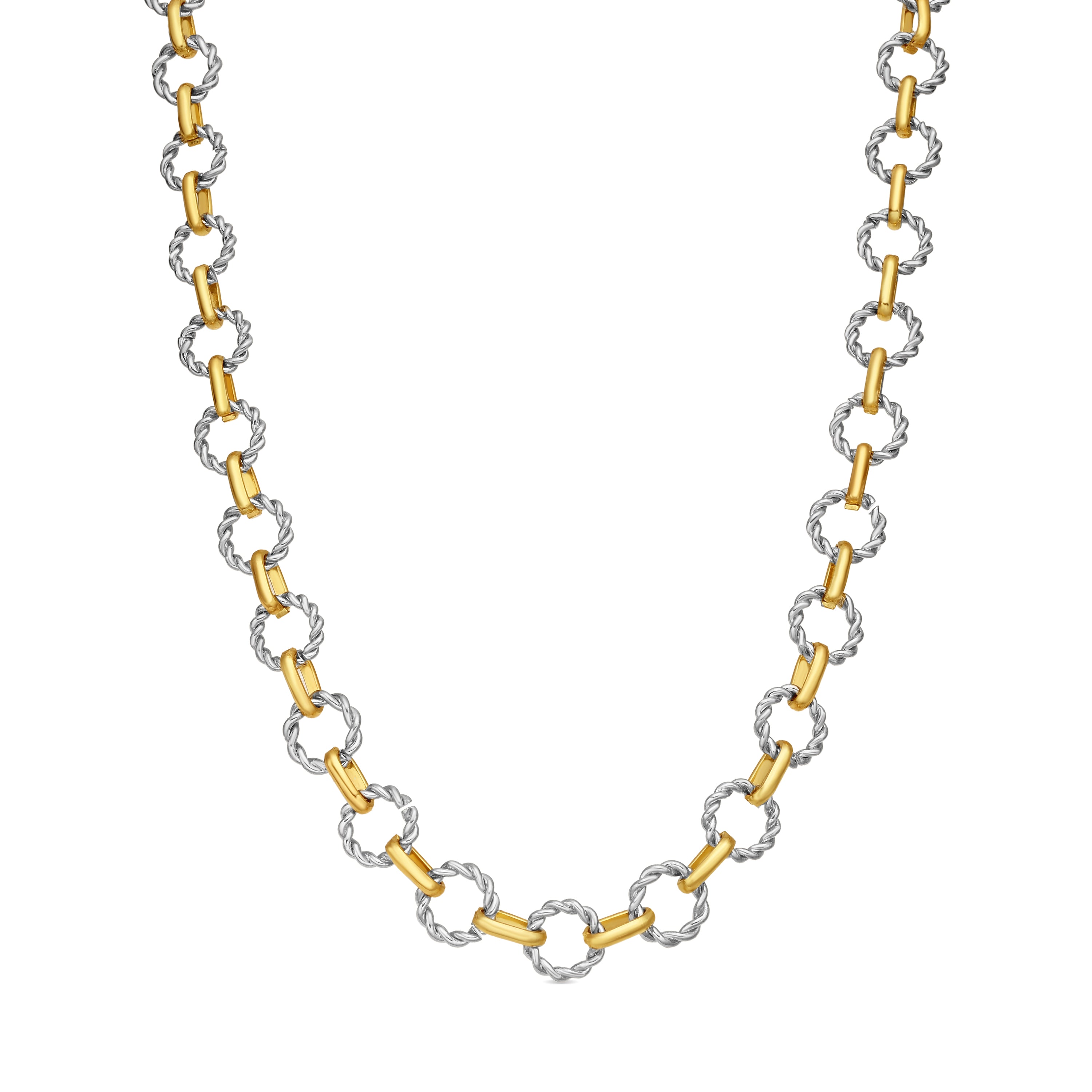 Collar acabado en oro amarillo de 18k - Liona