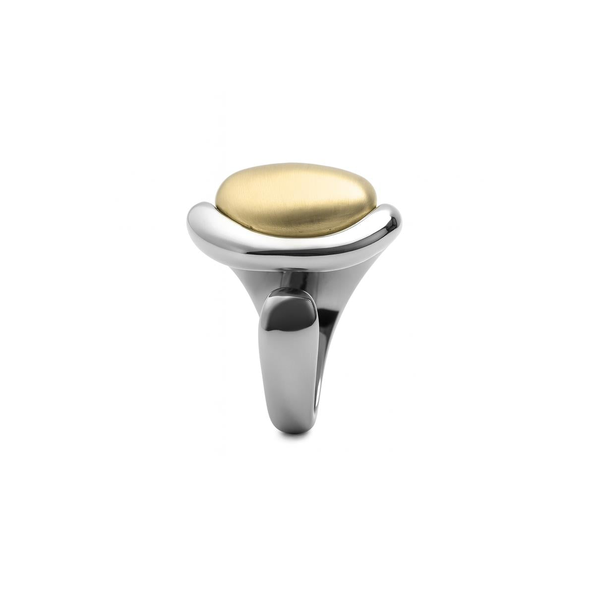 Anillo acabado en oro amarillo de 18k - Ocheck