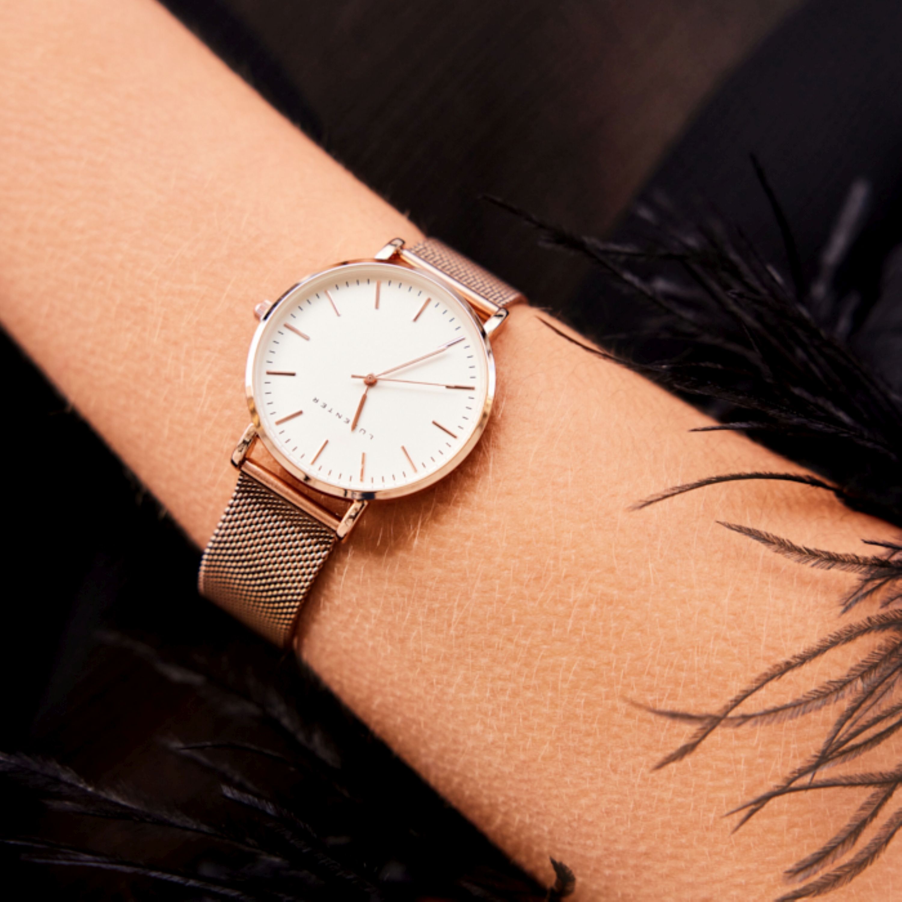 Uhr aus 18K Roségold - Faraia