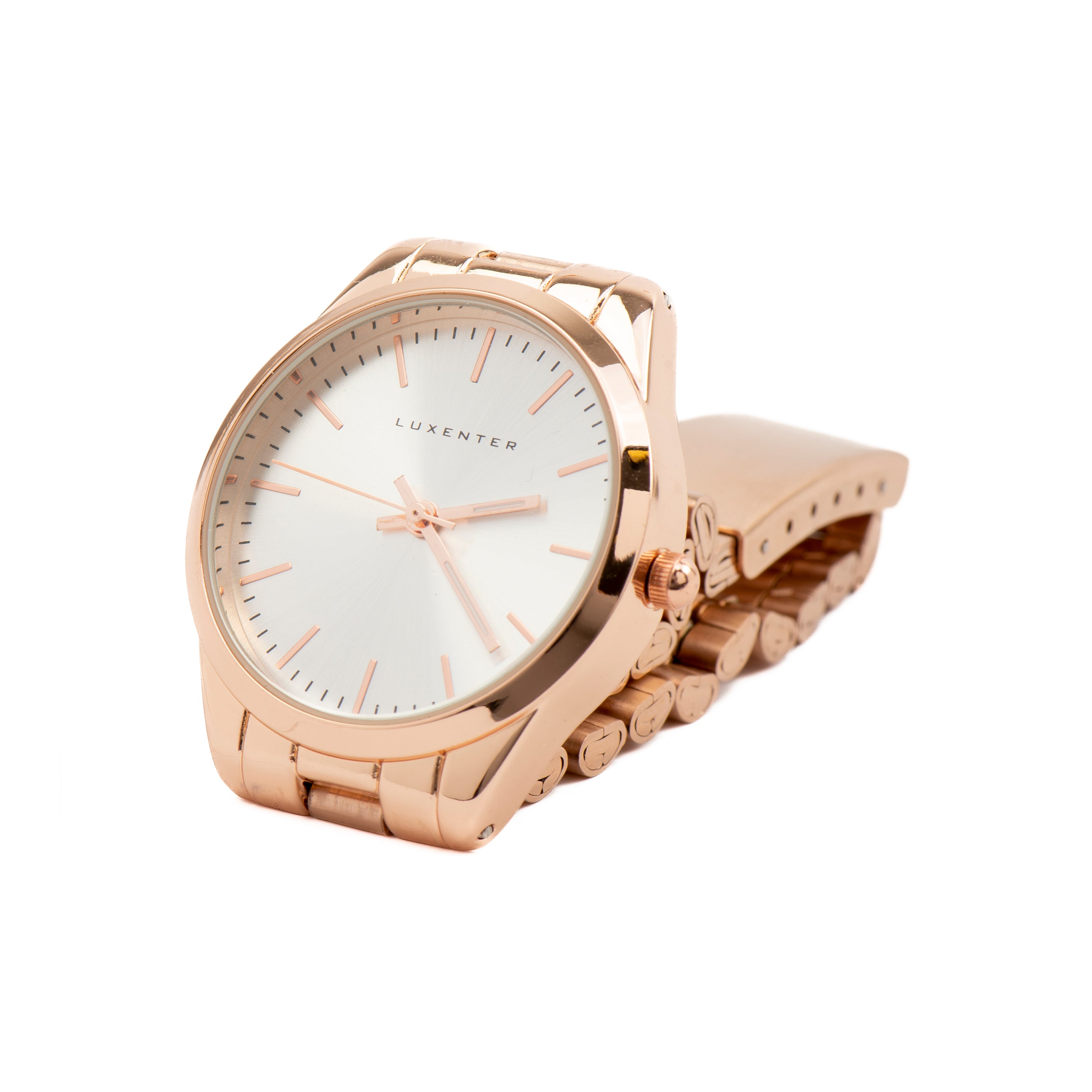 Reloj Verni acabado oro rosa 18k