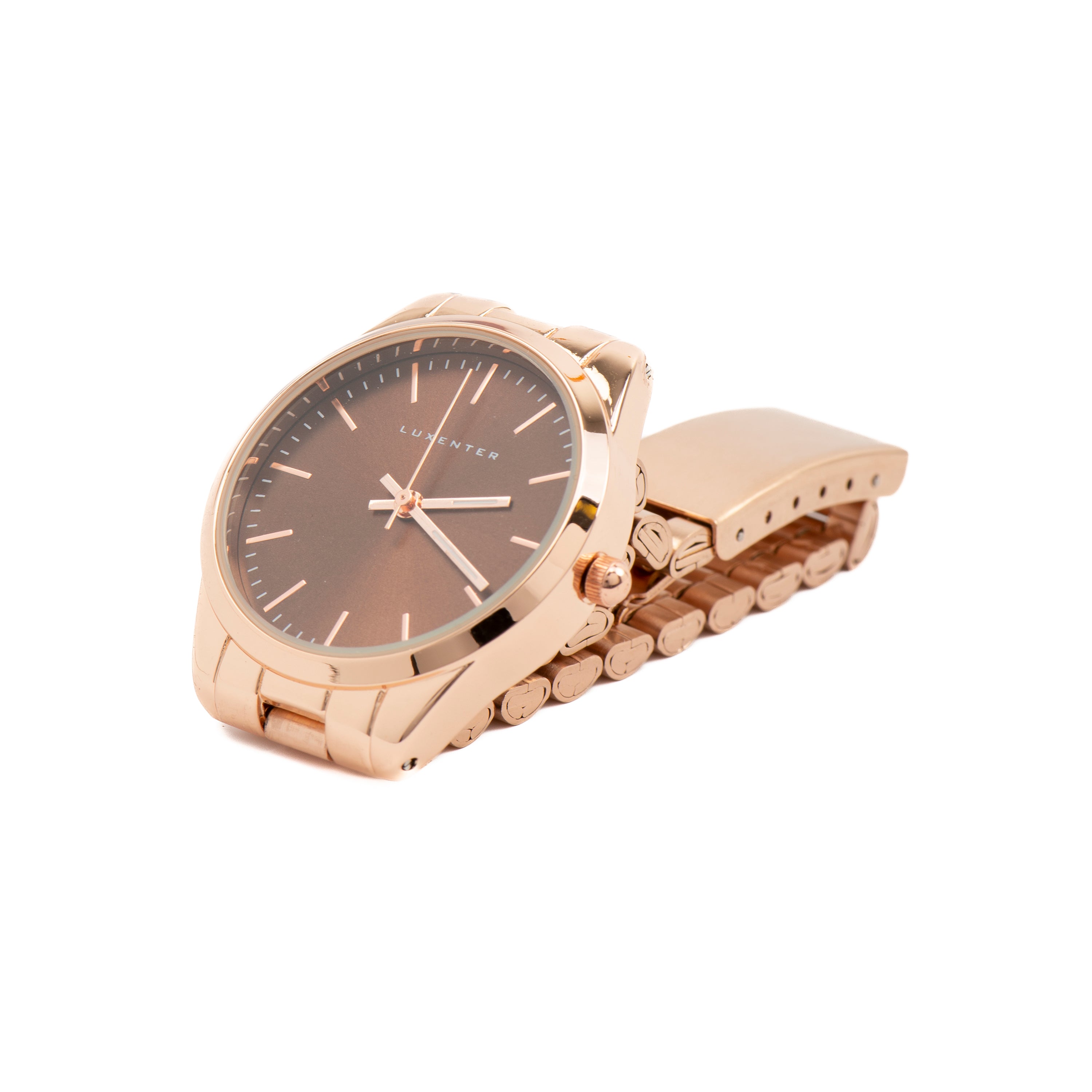 Reloj Verni acabado oro rosa 18k