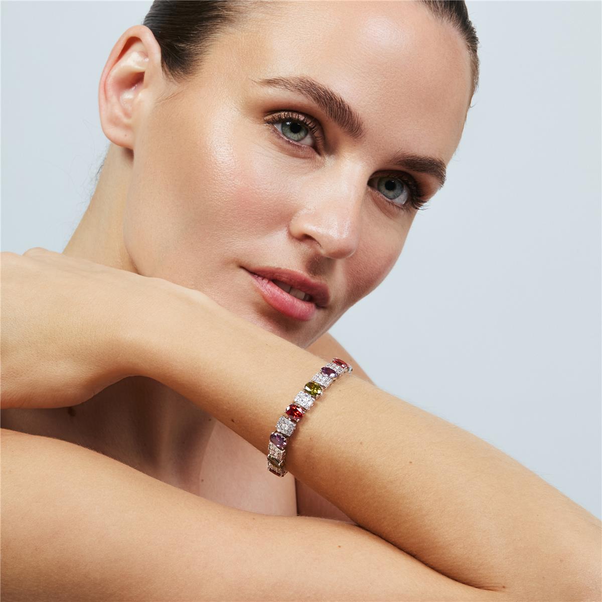 Pulsera Sauki acabado oro rosa 18k - Sauki