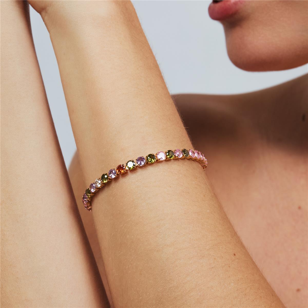 Pulsera Chian acabado oro rosa 18k - Chian