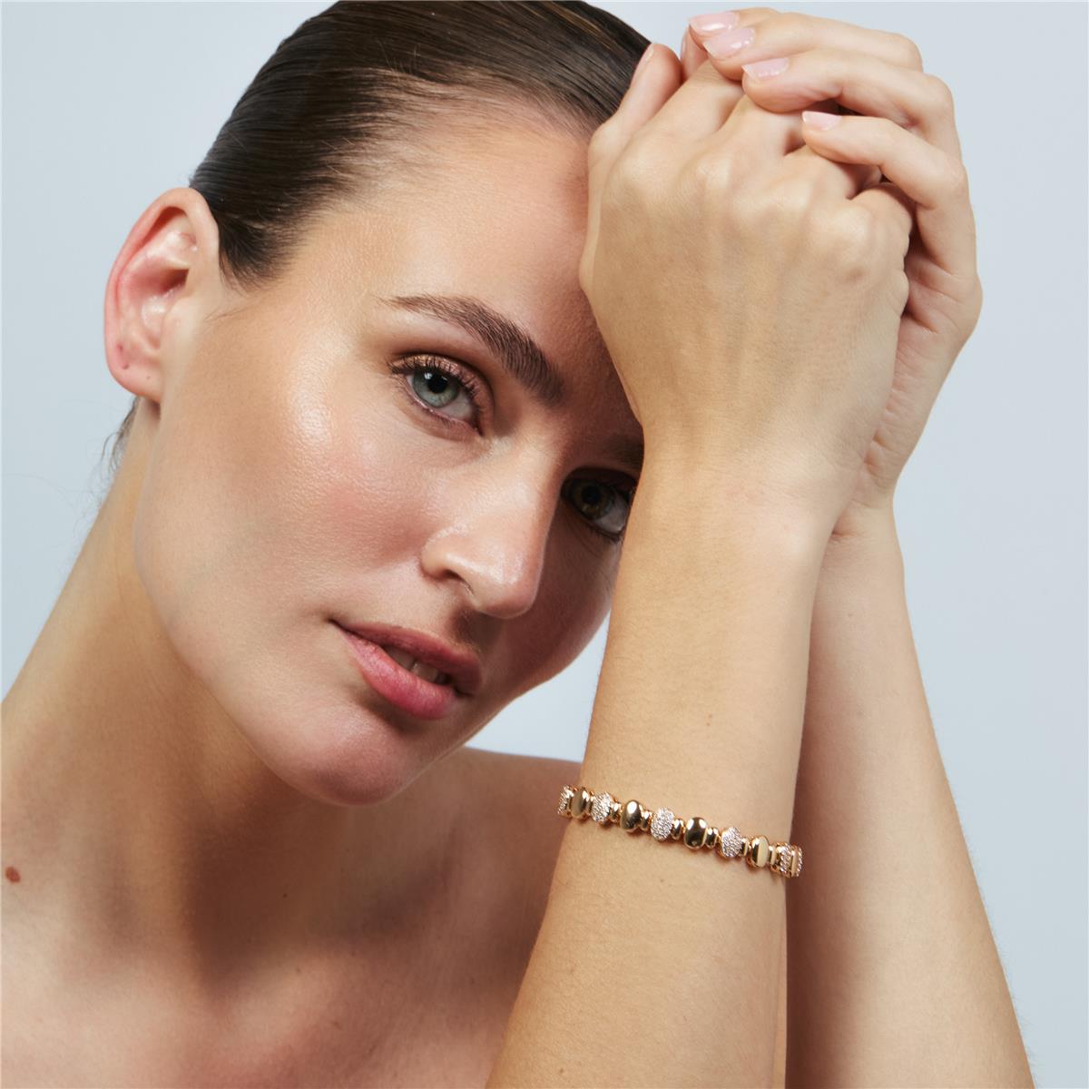 Pulsera Banesh mit 18k Roségold-Finish - Banesh