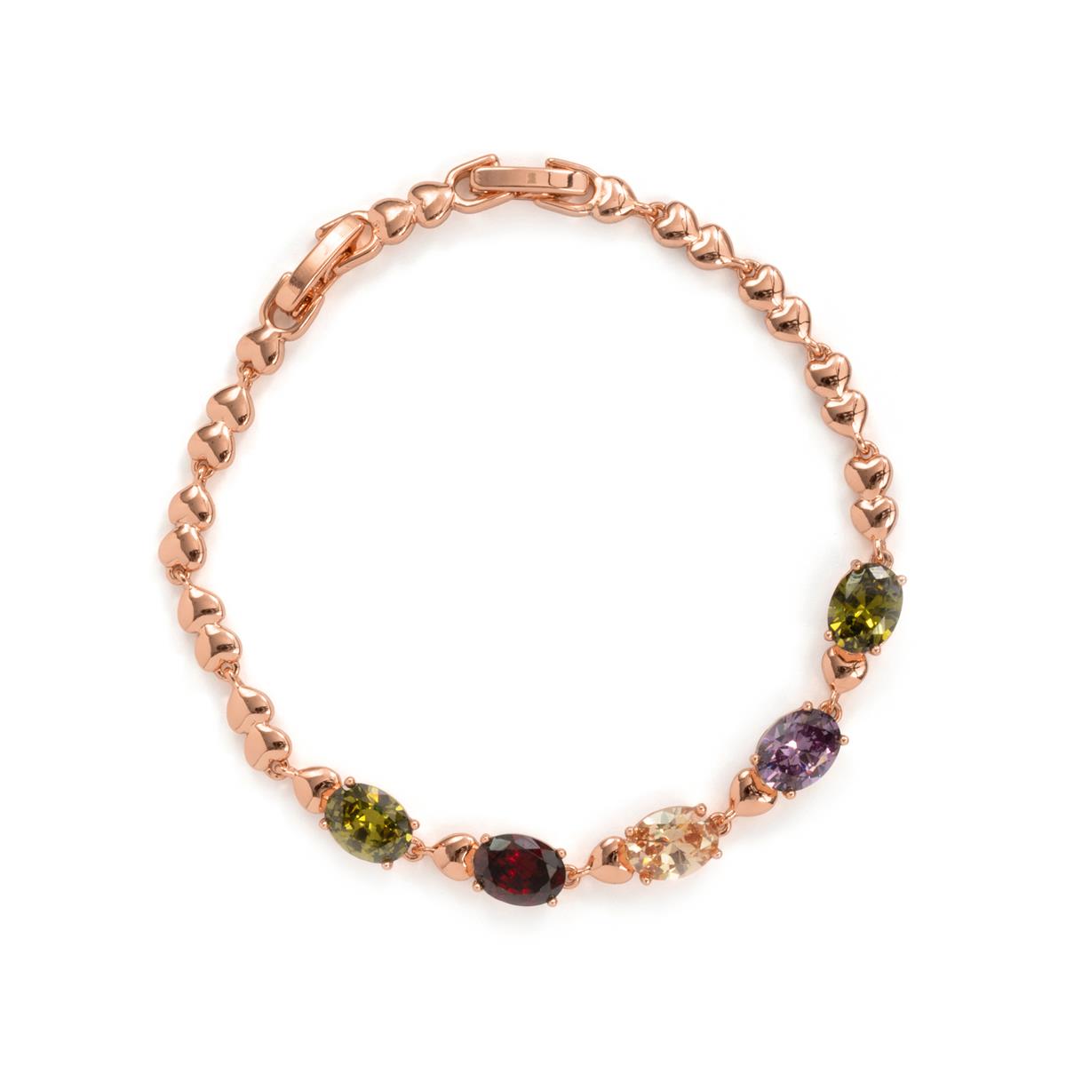Ezaa Armband mit 18k Roségold-Finish - Ezaa