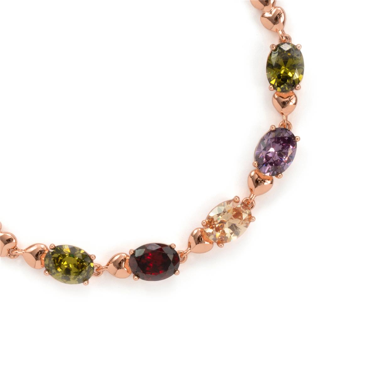 Ezaa Armband mit 18k Roségold-Finish - Ezaa