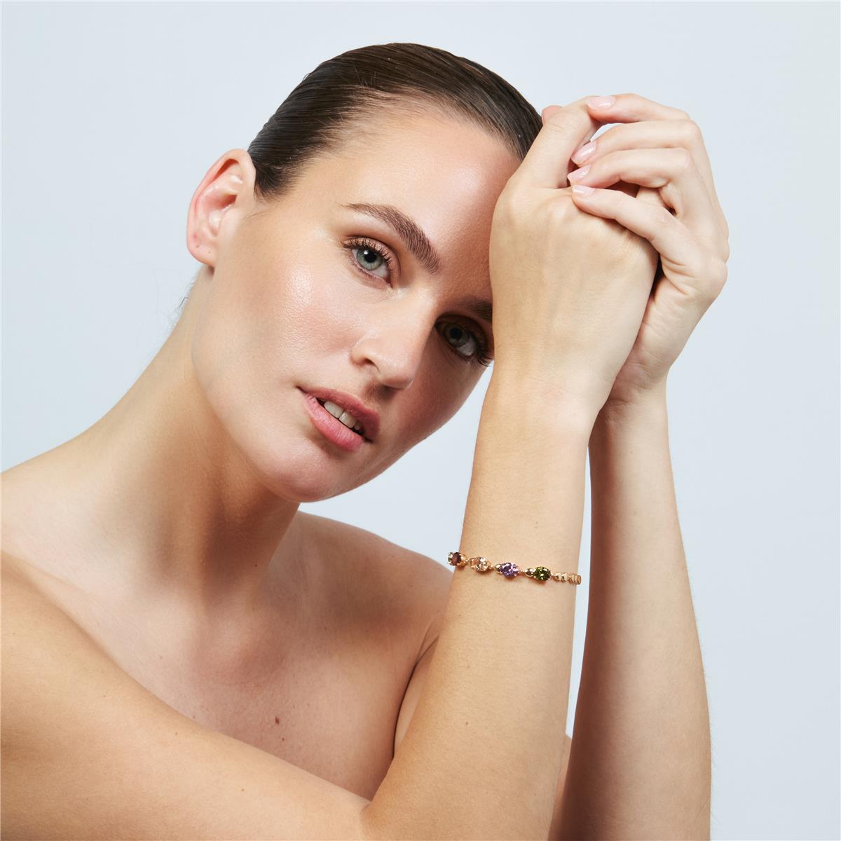 Ezaa Armband mit 18k Roségold-Finish - Ezaa