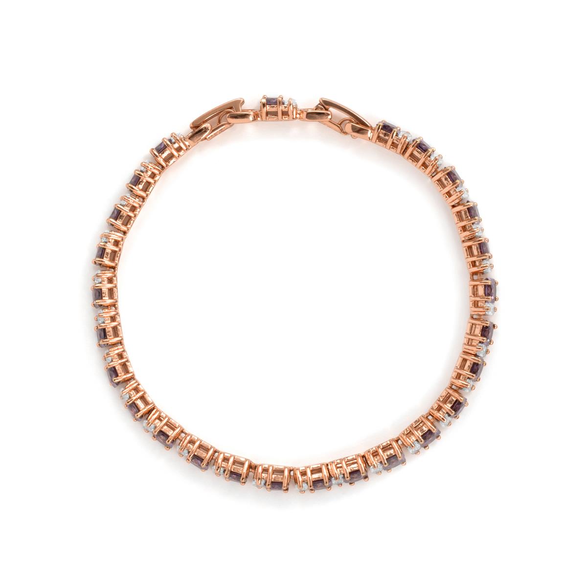 Pulseira Py acabamento em ouro rosa 18k - Py