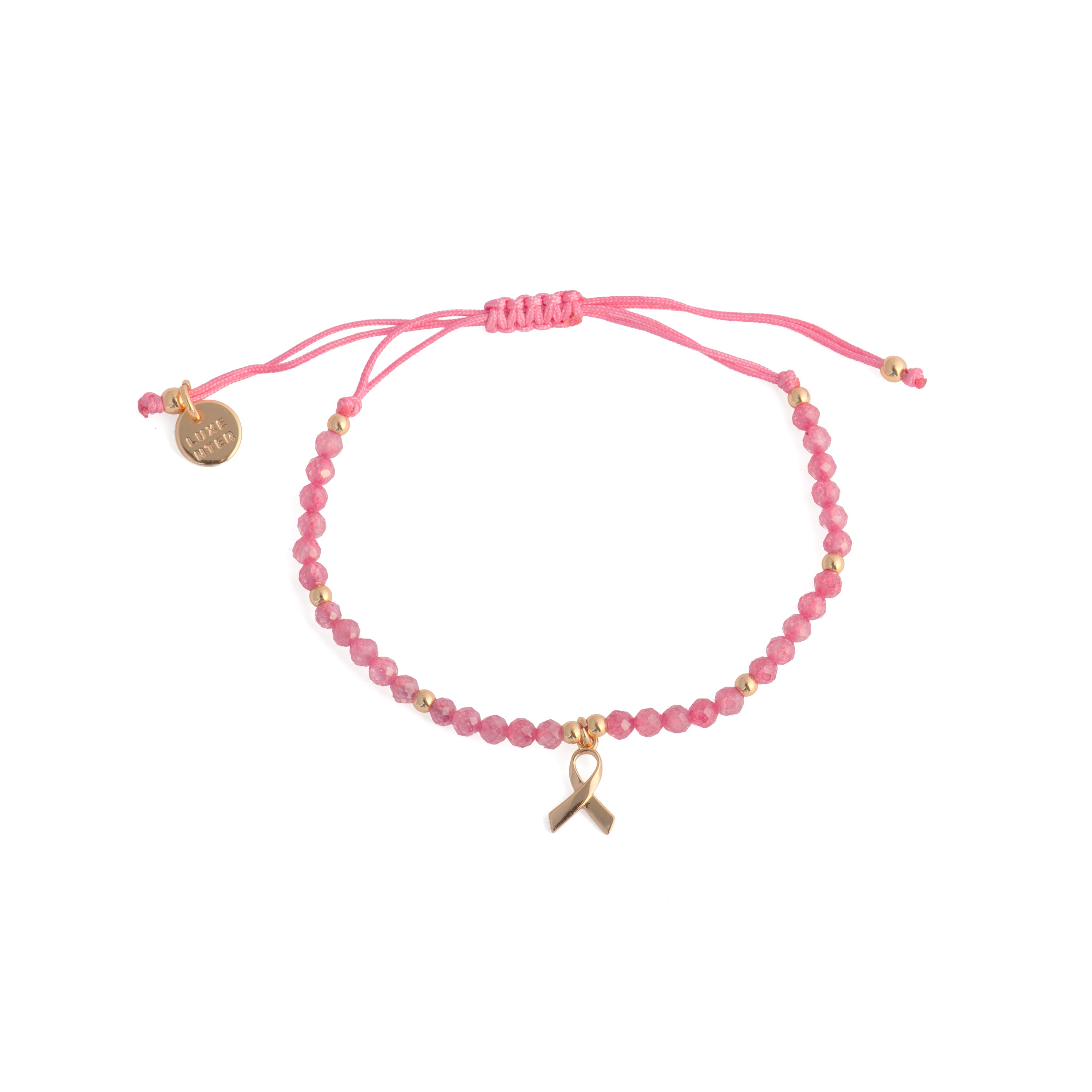 Pulseira Laço acabamento ouro rosa 18k