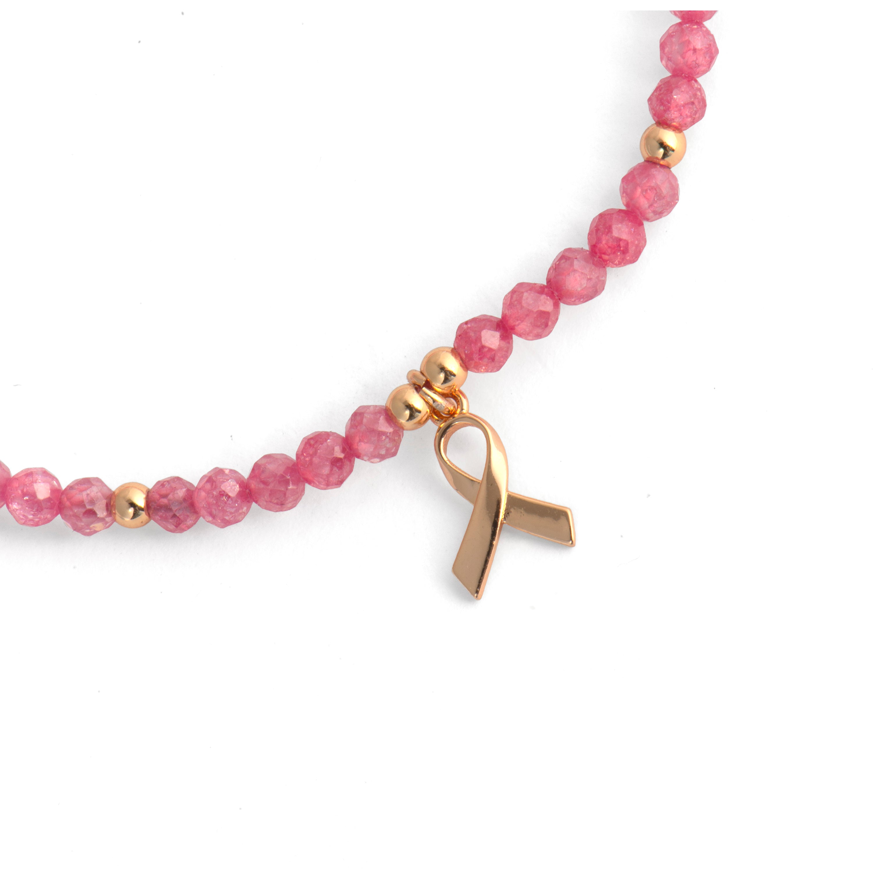 Pulseira Laço acabamento ouro rosa 18k