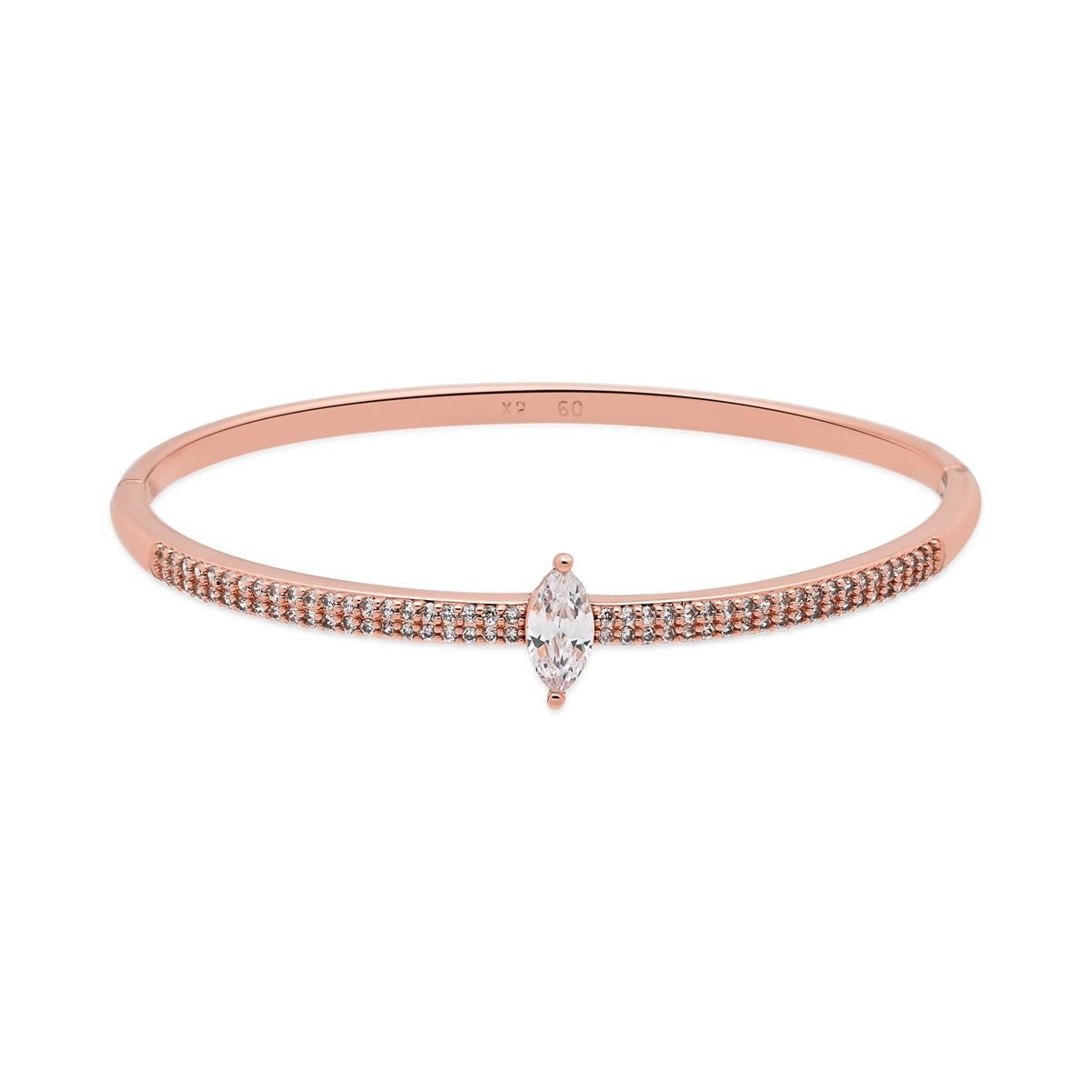 Pulsera Yaja mit 18k Roségold-Finish - Yaja