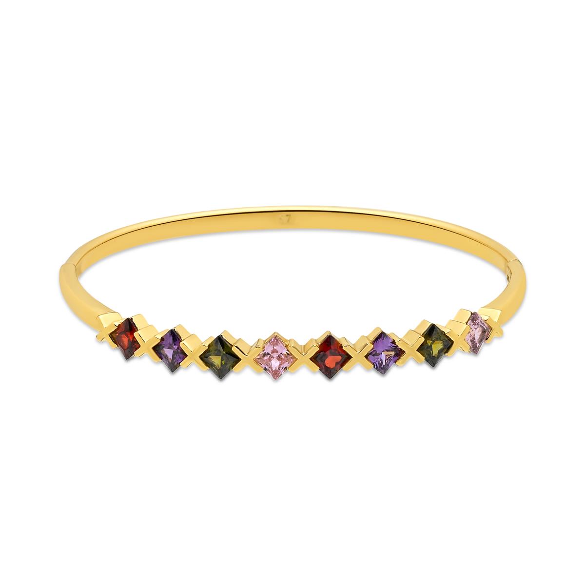 Pulsera Belcas acabado oro rosa 18k - Belcas