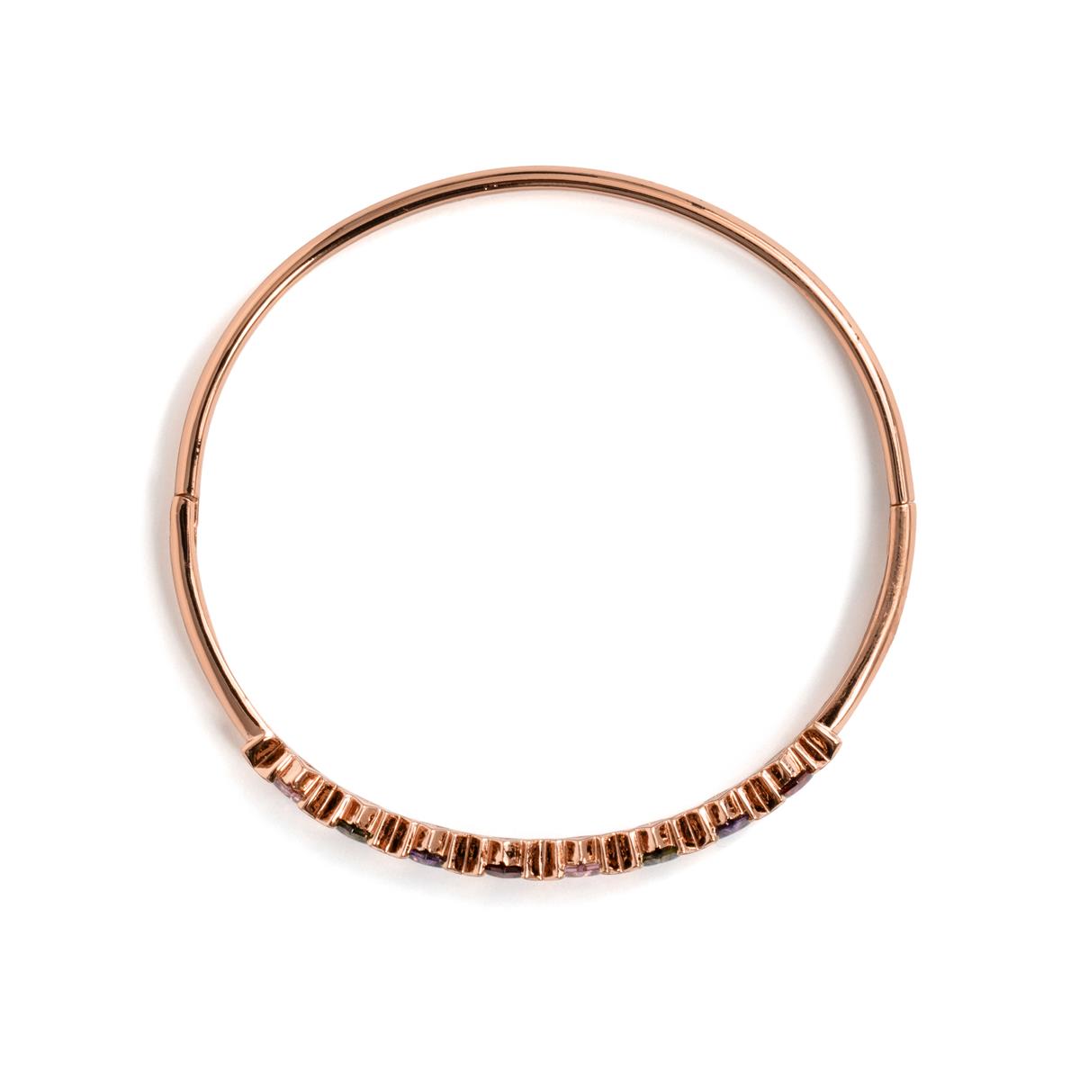 Pulsera Belcas acabado oro rosa 18k - Belcas